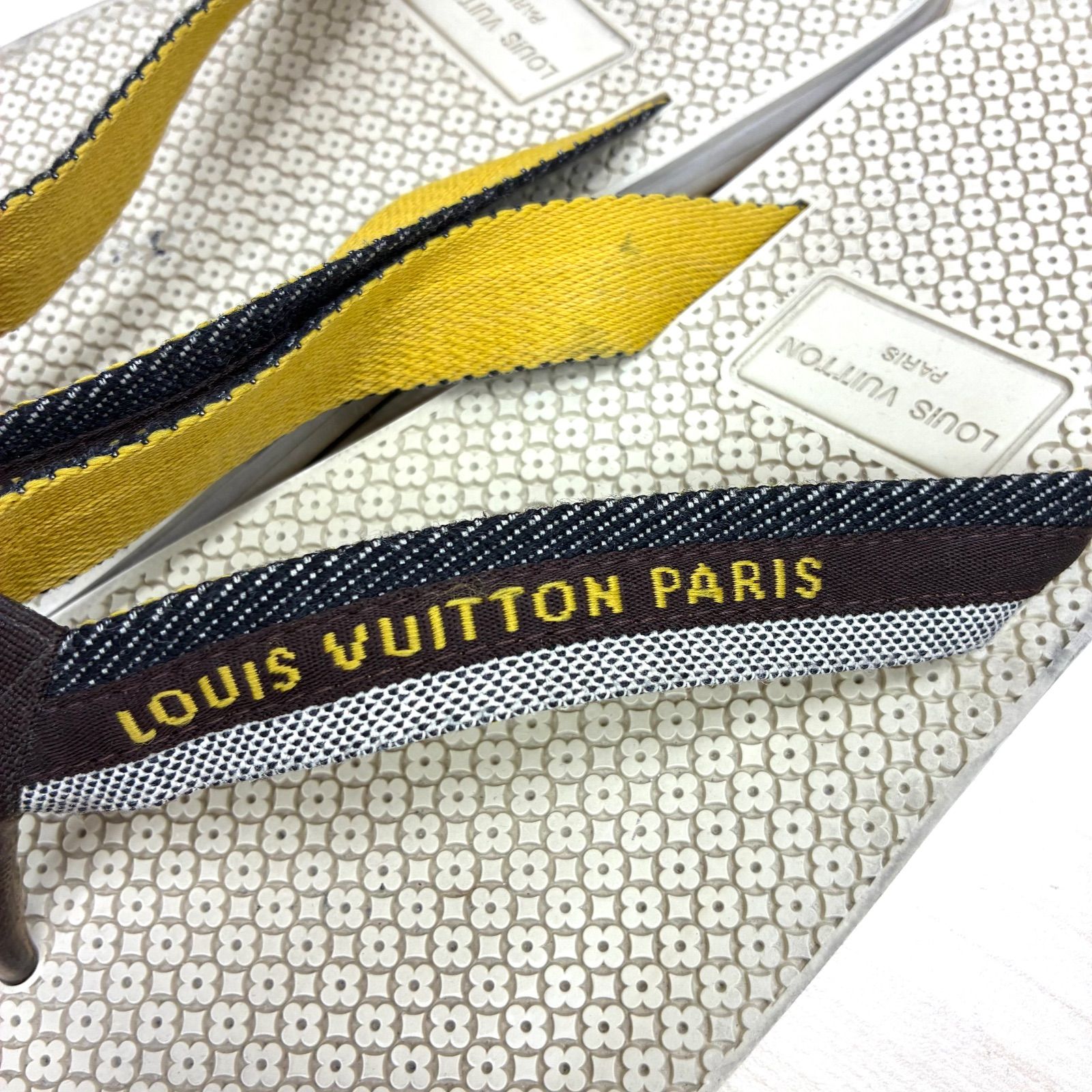 ルイヴィトン LOUIS VUITTON】モノグラムモチーフビーチサンダル 9