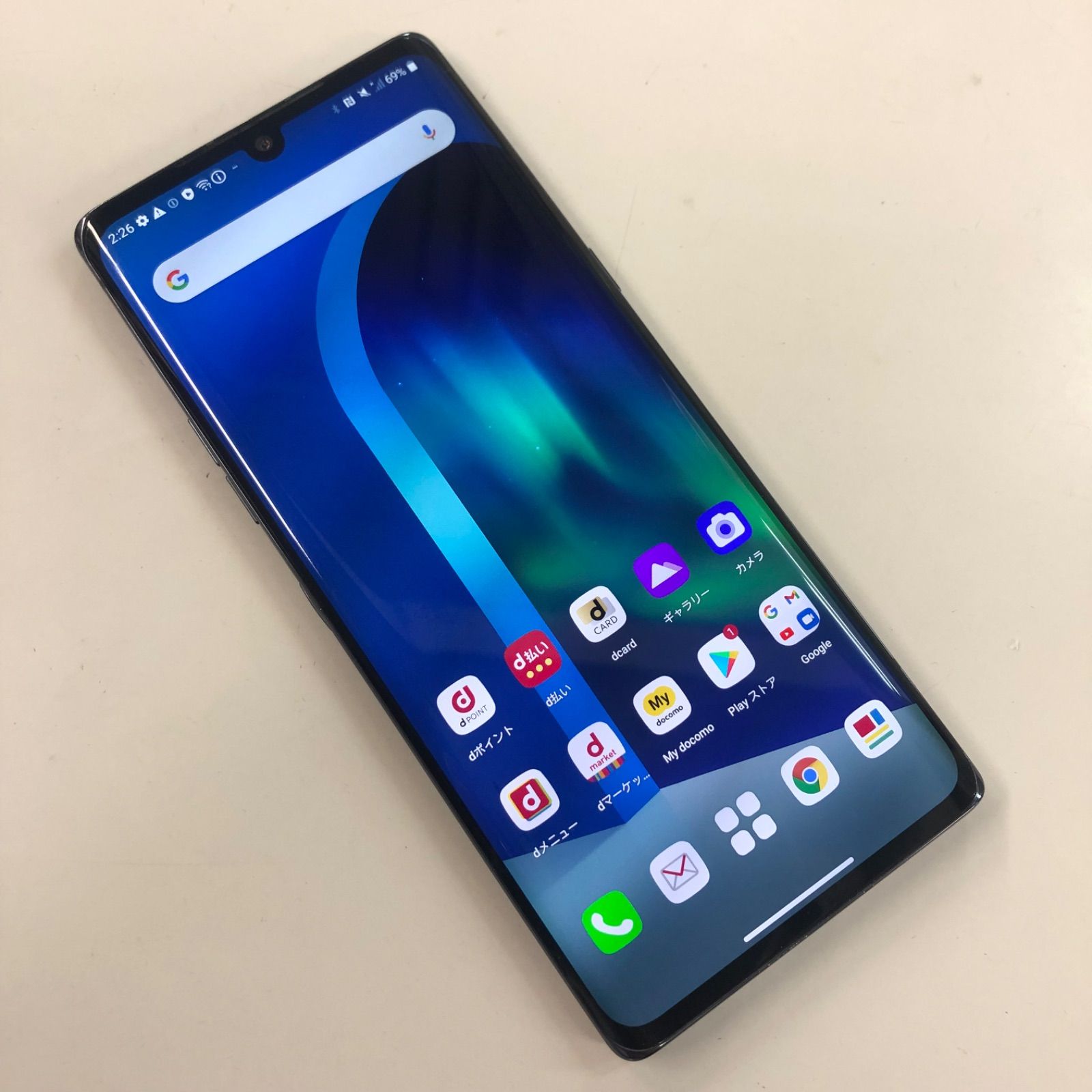 訳あり】LG VELVET L-52A docomo SIM解除 128GB ブラック - メルカリ