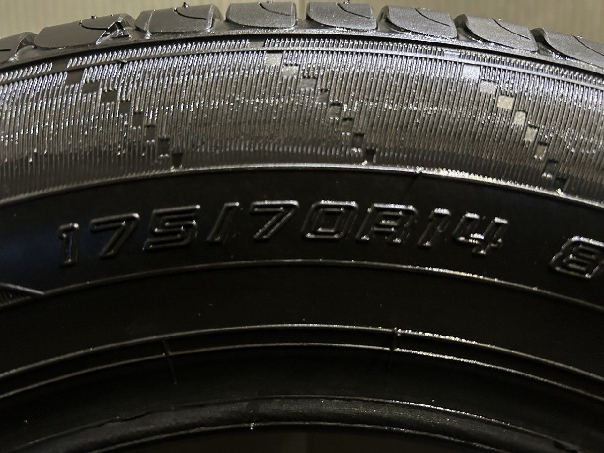 走行短め】DUNLOP ENASAVE EC204 175/70R14 14インチ 夏タイヤ 1本 24 