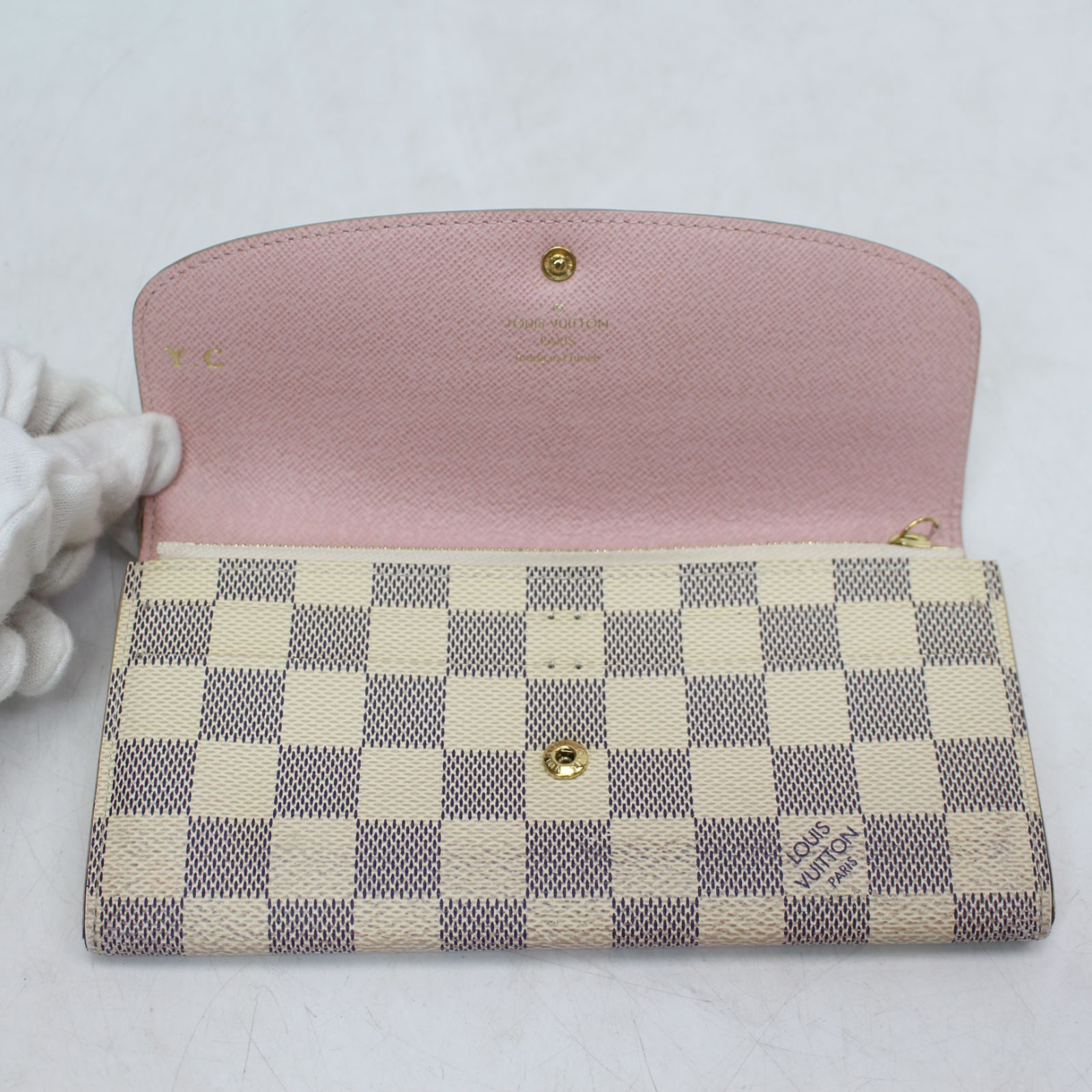 281)LOUIS VUITTON ルイ ヴィトン ダミエアズール ポルトフォイユ 