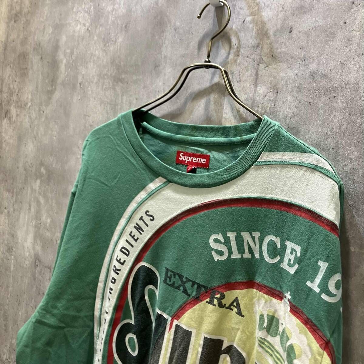 25SS Supreme Green Lager Tshirt 半袖Tシャツ size XL グリーン
