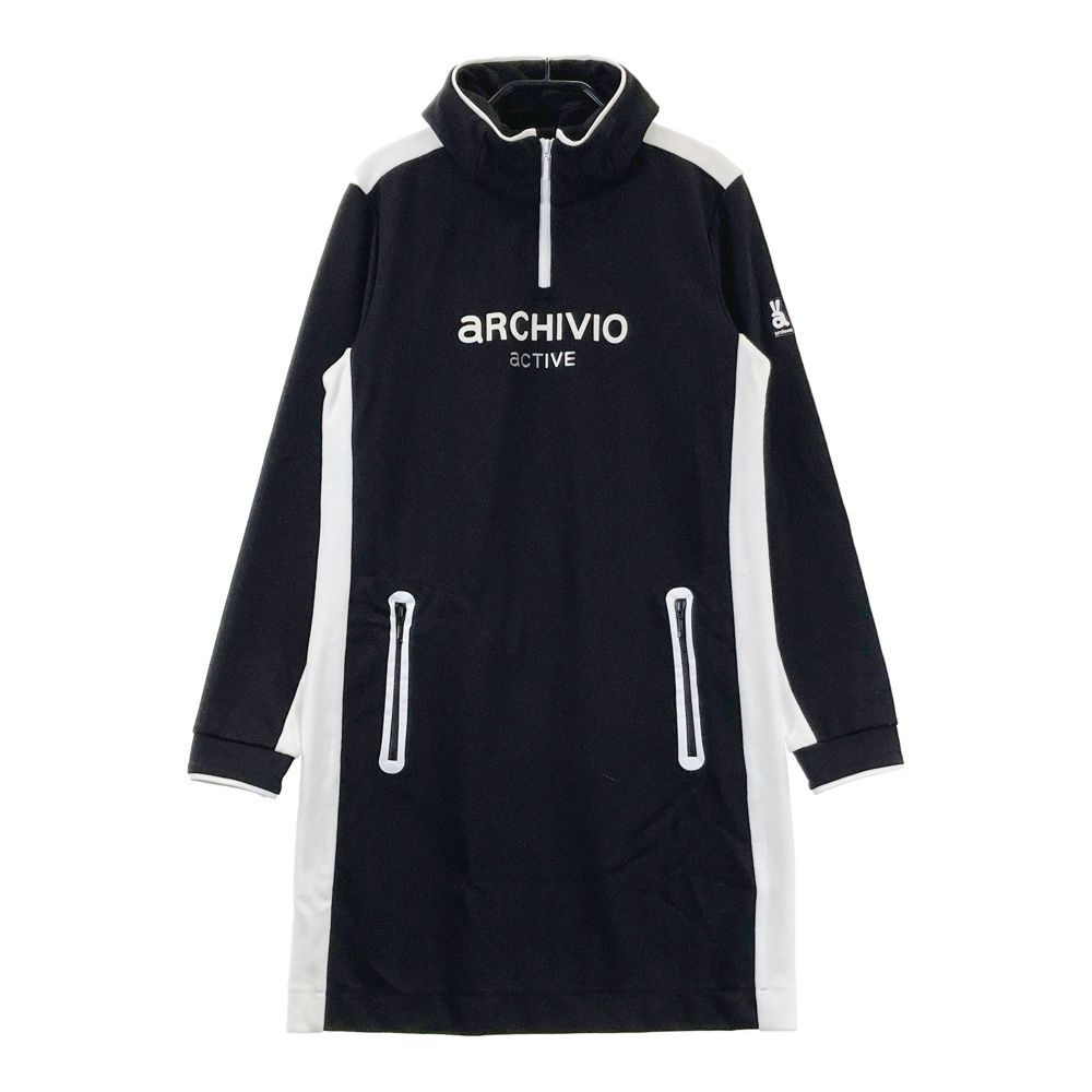36 水色 ARCHIVIO ブルゾン 長袖 ハーフジップ 撥水 【公式】直販サイト