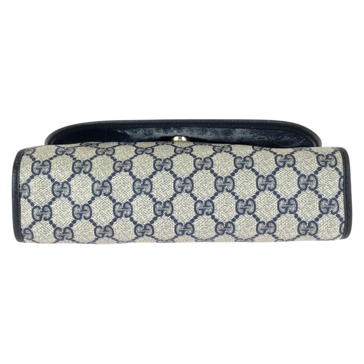 GUCCI グッチ ヴィンテージ オールドグッチ シェリーライン ネイビー