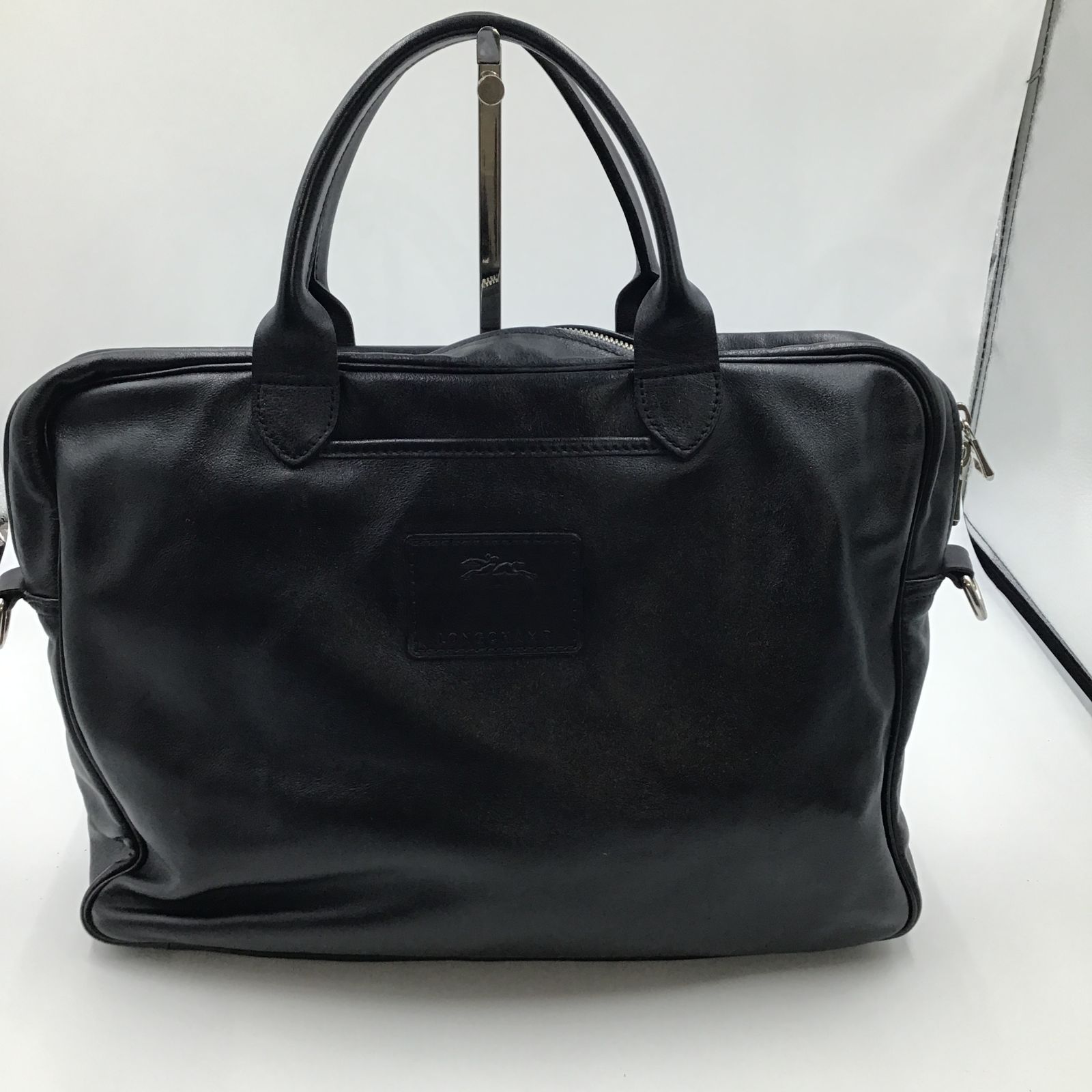 ✨希少✨2WAY✨LONGCHAMP ロンシャン ビジネスバッグ ブリーフケース 美品・鑑定済】ロンシャン 2way ビジネスバッグ ブリーフケース レザー