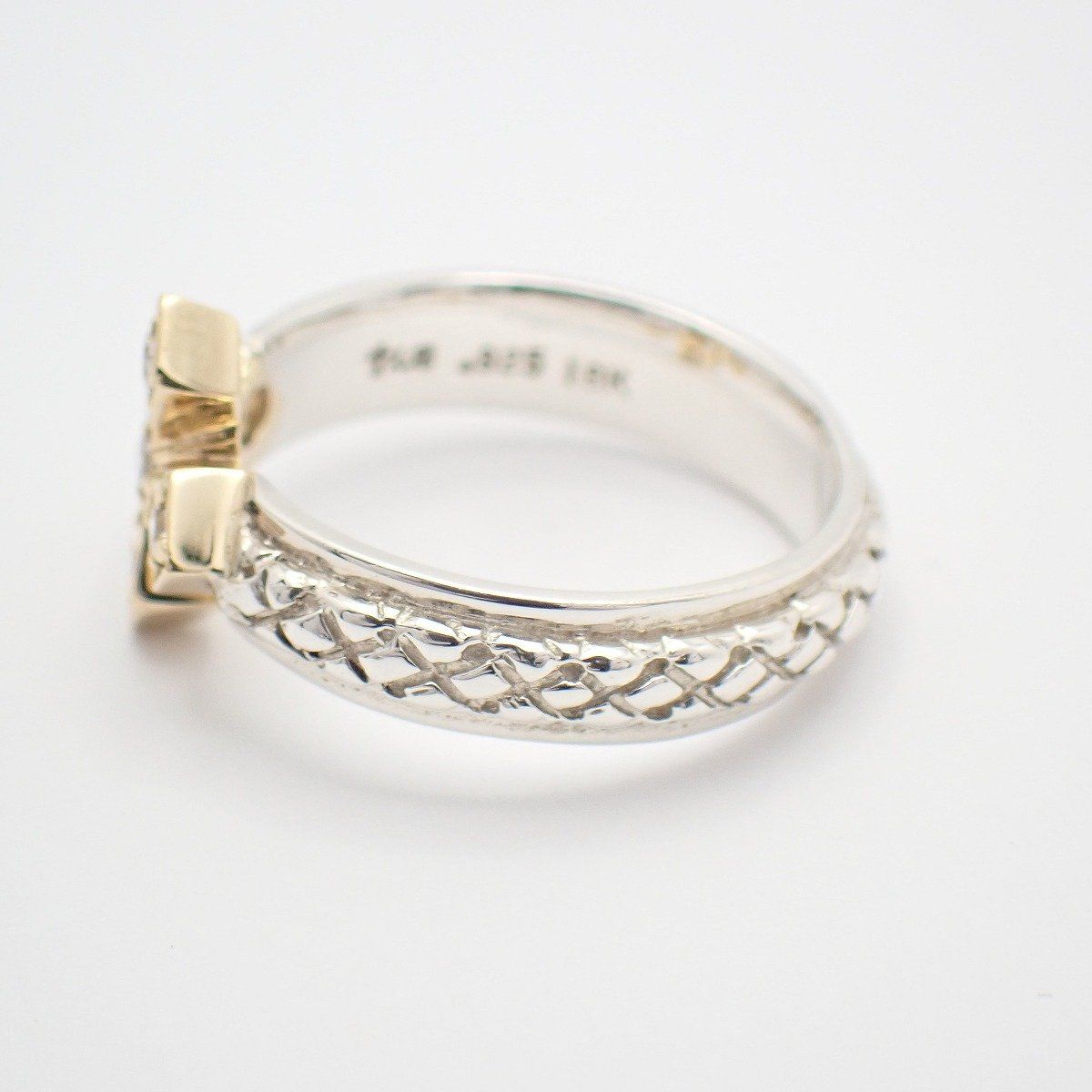 Loree Rodkin ローリーロドキン BRAIDED BAND LARGE PRINCESS CROSS