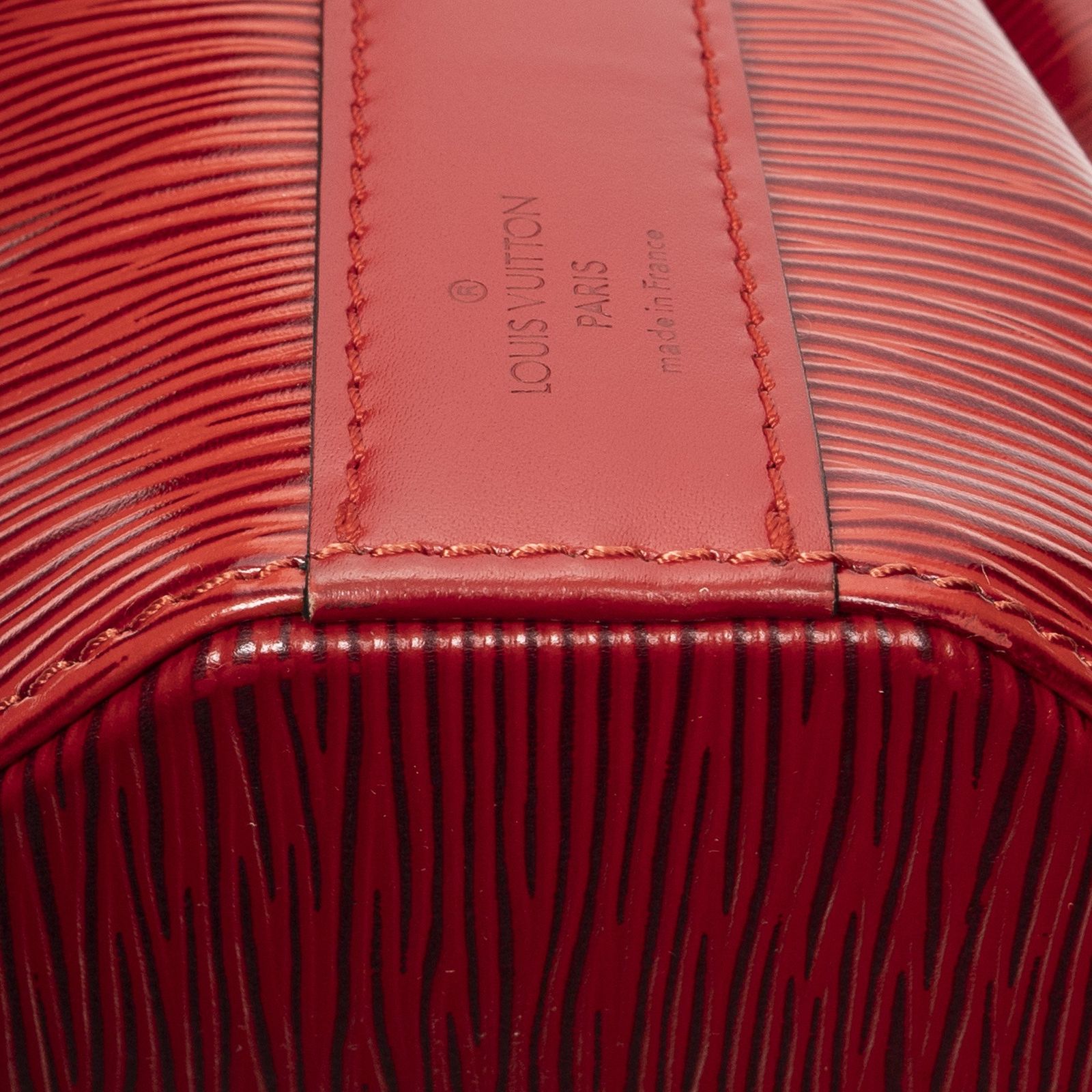 中古] LOUIS VUITTON ルイヴィトンサックデポール赤エピA - メルカリ