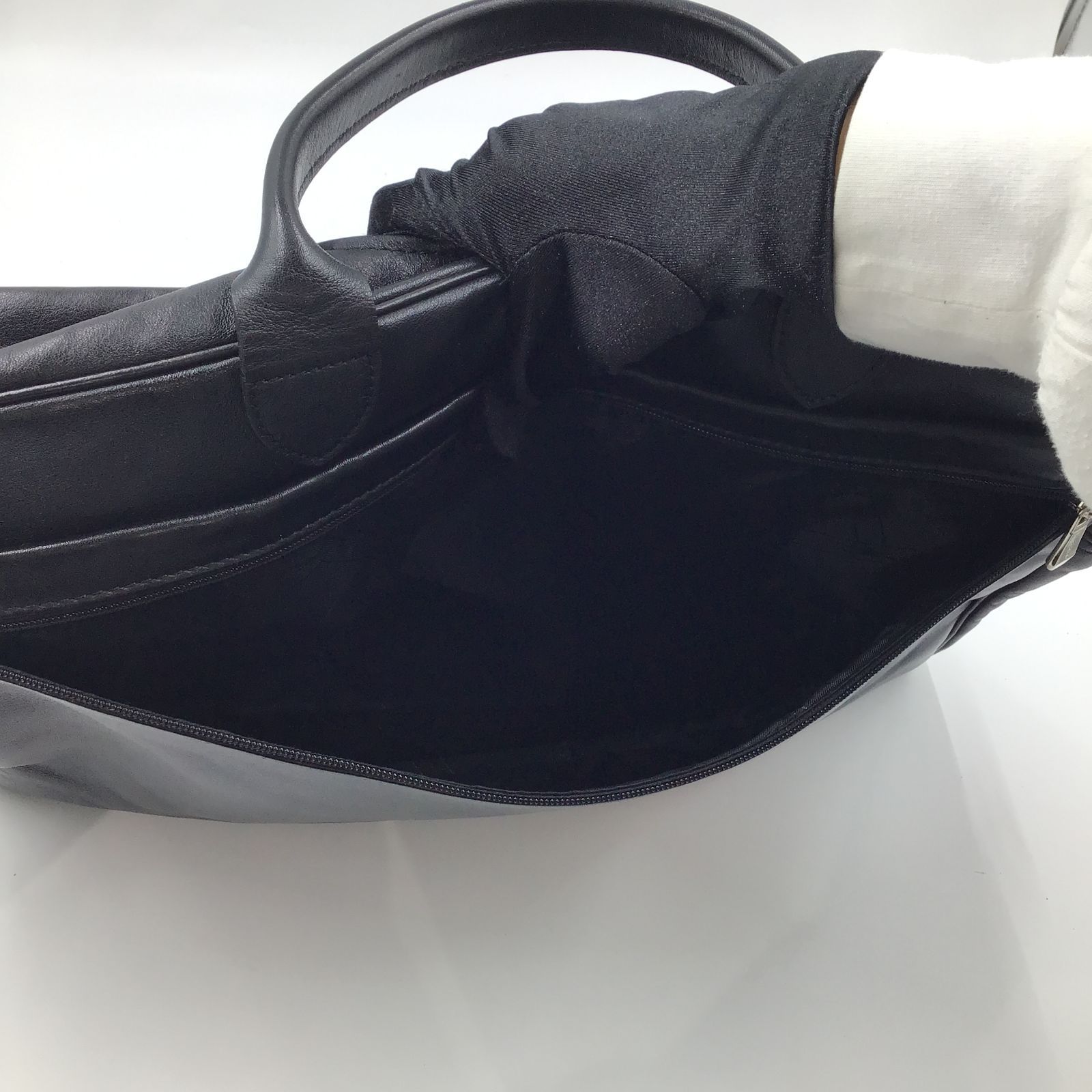 美品・鑑定済】ロンシャン 2way ビジネスバッグ ブリーフケース レザー
