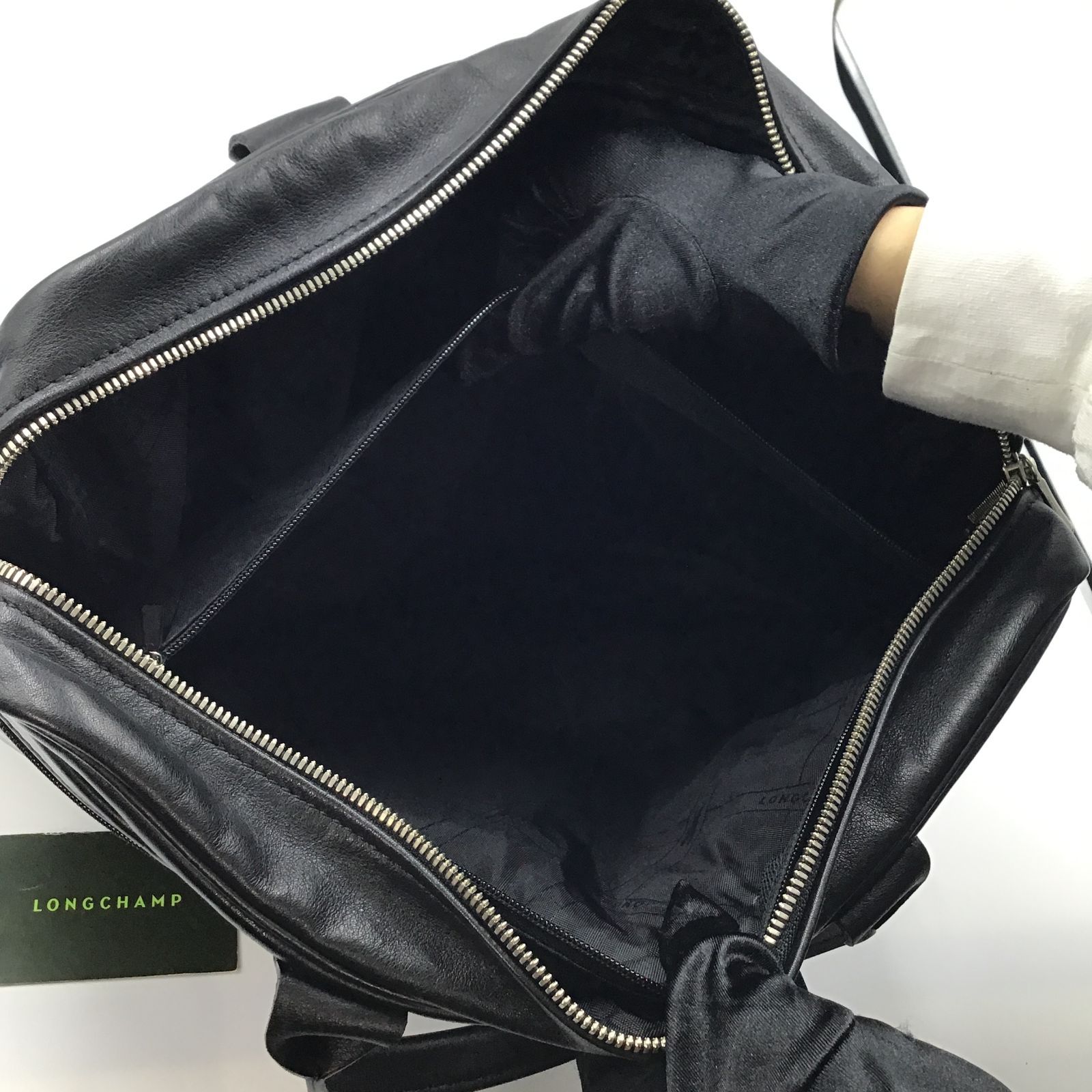 美品・鑑定済】ロンシャン 2way ビジネスバッグ ブリーフケース レザー