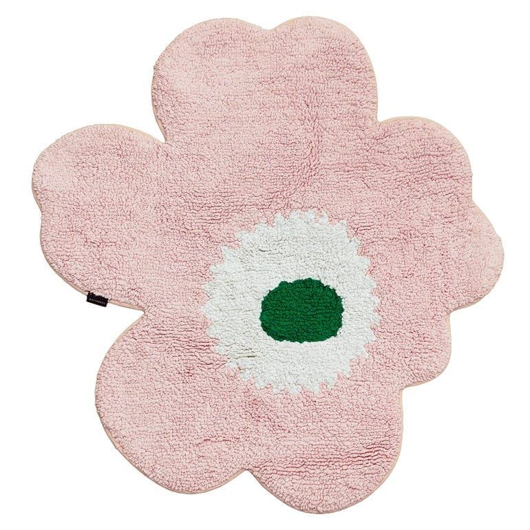 新品 マリメッコ marimekko バスマット 玄関マット ミニラグ 73×74cm ウニッコ ライトピンク オフホワイト グリーン 73890 073890 136 北欧雑貨 北欧デザイン インテリア