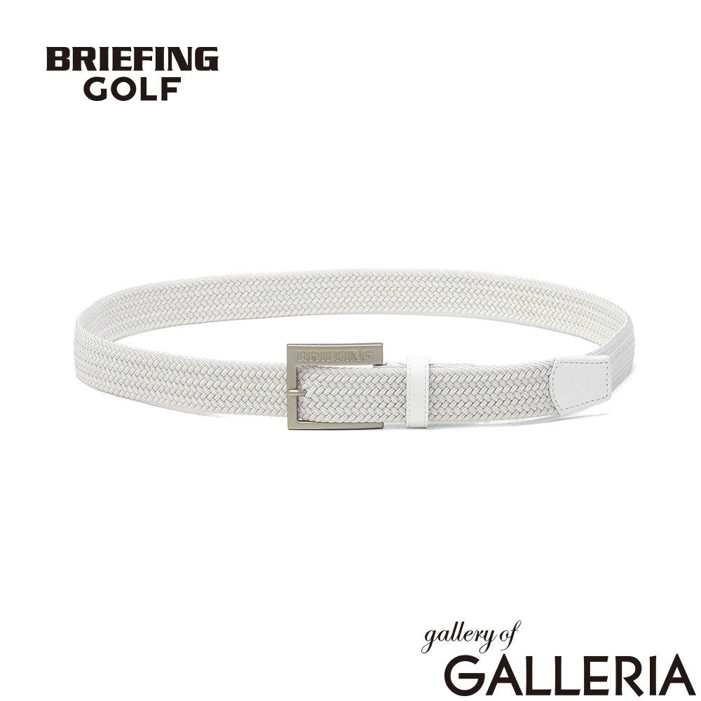 【日本正規品】 ブリーフィング ゴルフ ベルト メンズ メッシュベルト BRIEFING GOLF ブランド 大人 おしゃれ メッシュ Mサイズ Lサイズ 日本製 MS SQUARE BUCKLE MESH BELT BRG261ME1 WHITE