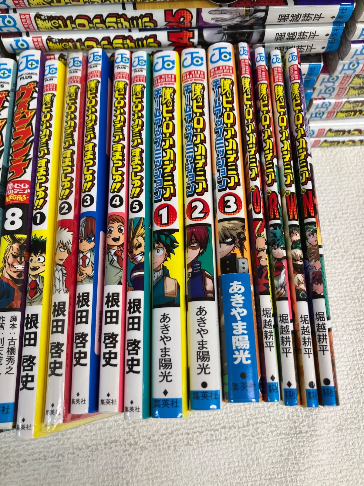 ☆①【未開封9冊】 僕のヒーローアカデミア 全42巻＋ヴィジランテ 