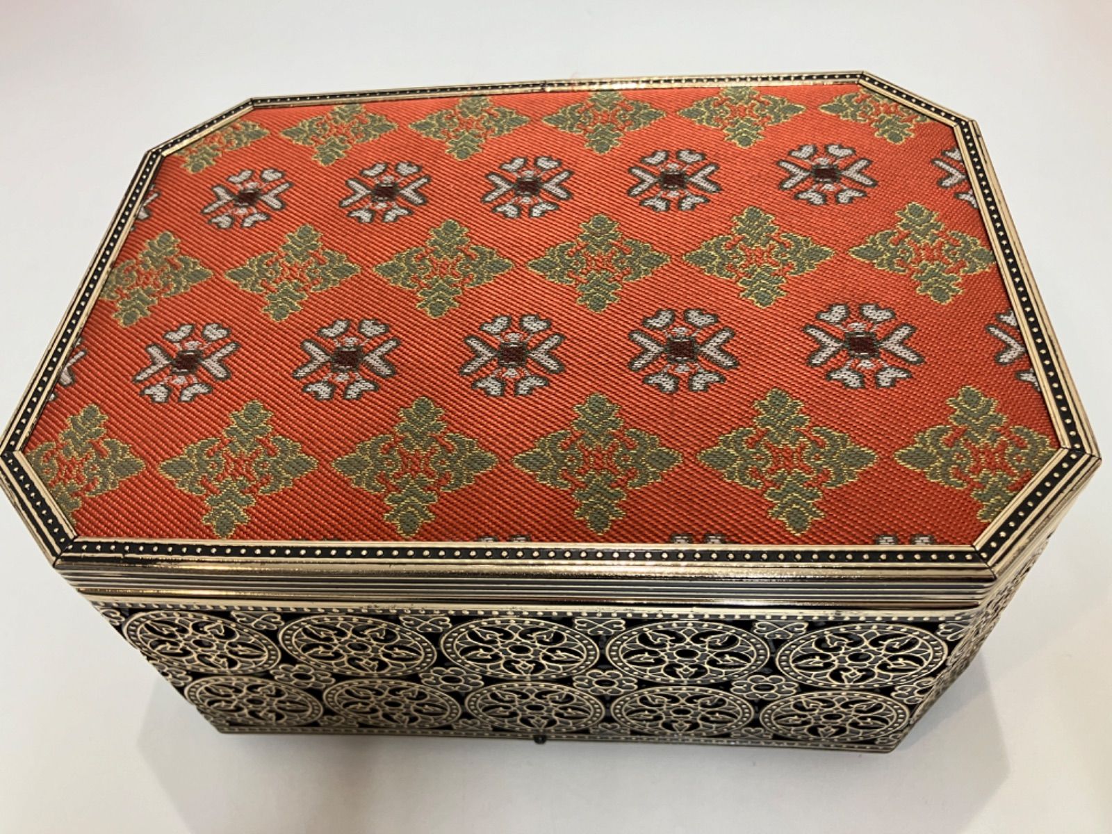 非売品美品1960年代◇資生堂「禅 ZEN」薄希英デザイン 木製台付き