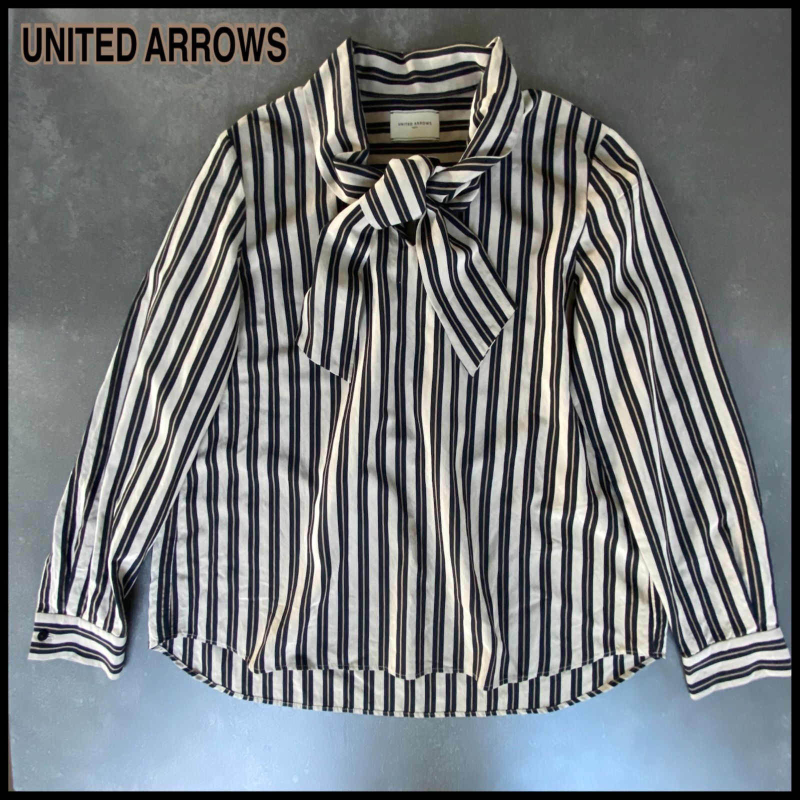 極美品⭐︎UNITED ARROWS ユナイテッドアローズ ボウタイリボン 