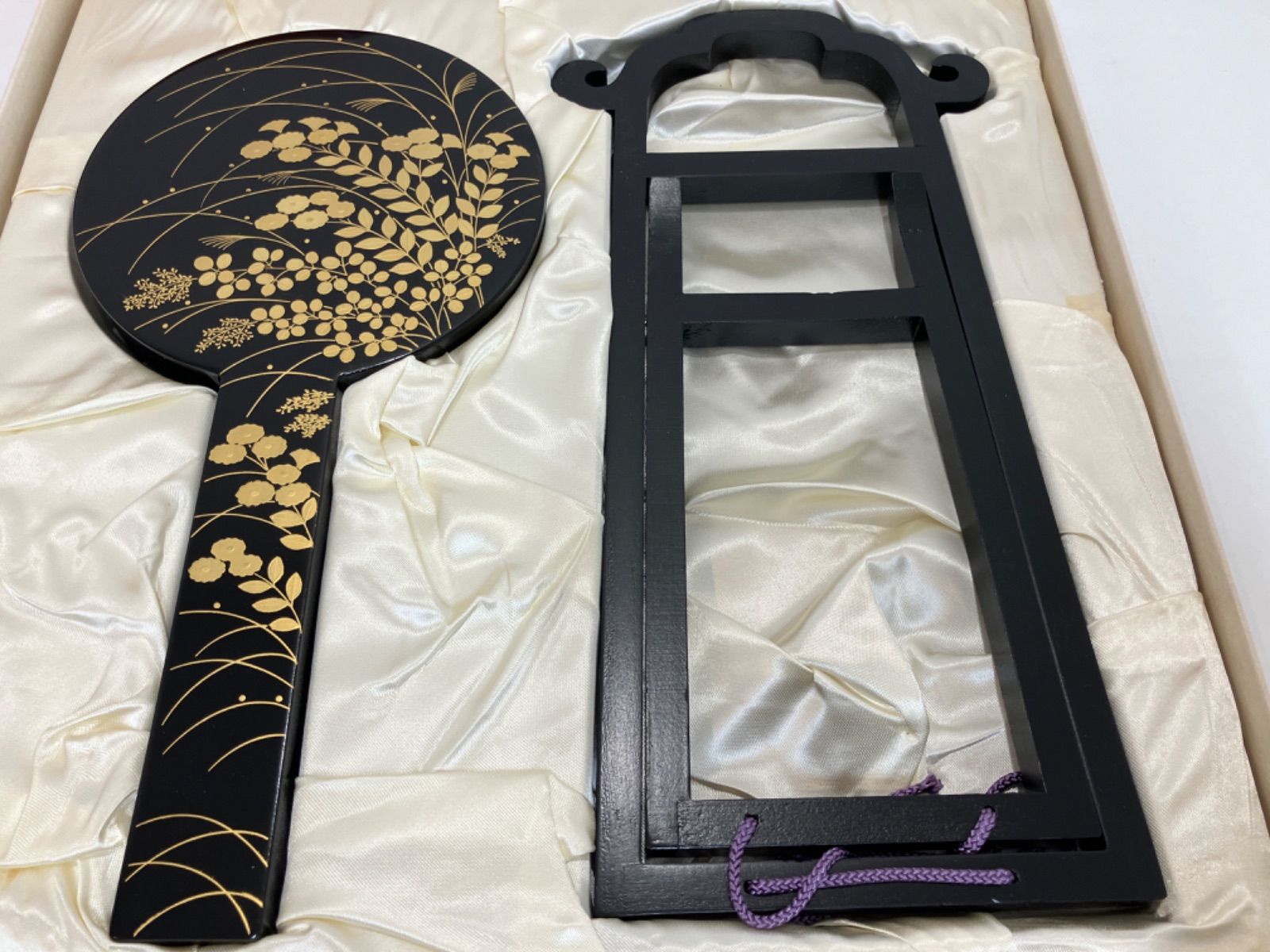 非売品美品1960年代◇資生堂「禅 ZEN」薄希英デザイン 木製台付き