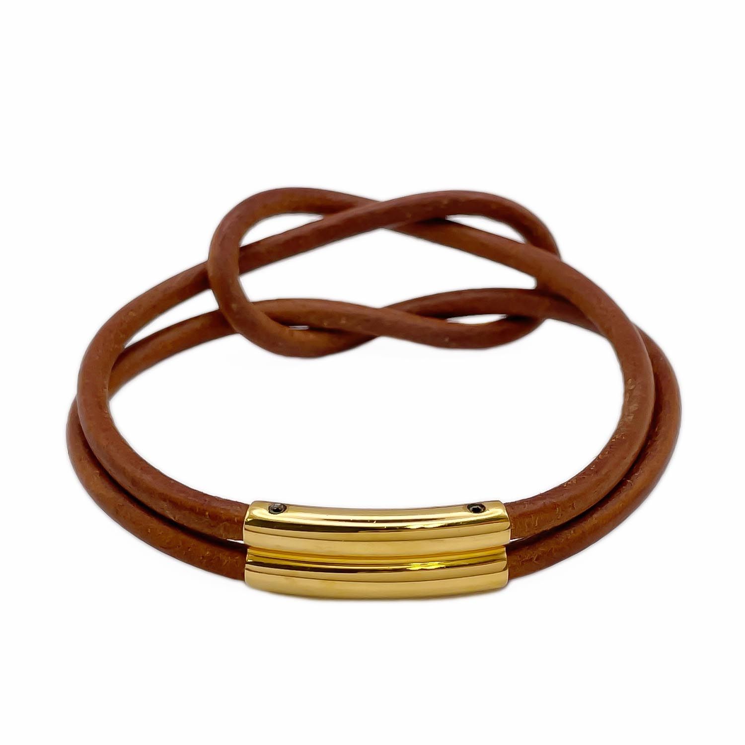 HERMES(エルメス) ⁄ バングル⁄レザー⁄BRW⁄レディース | 中古品の販売