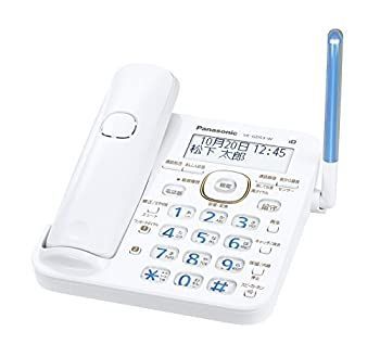 【】 Panasonic パナソニック RU RU RU デジタルコードレス機 親機のみ 1.9GHz DECT準拠方式 ホワイト VE-GD53D-W