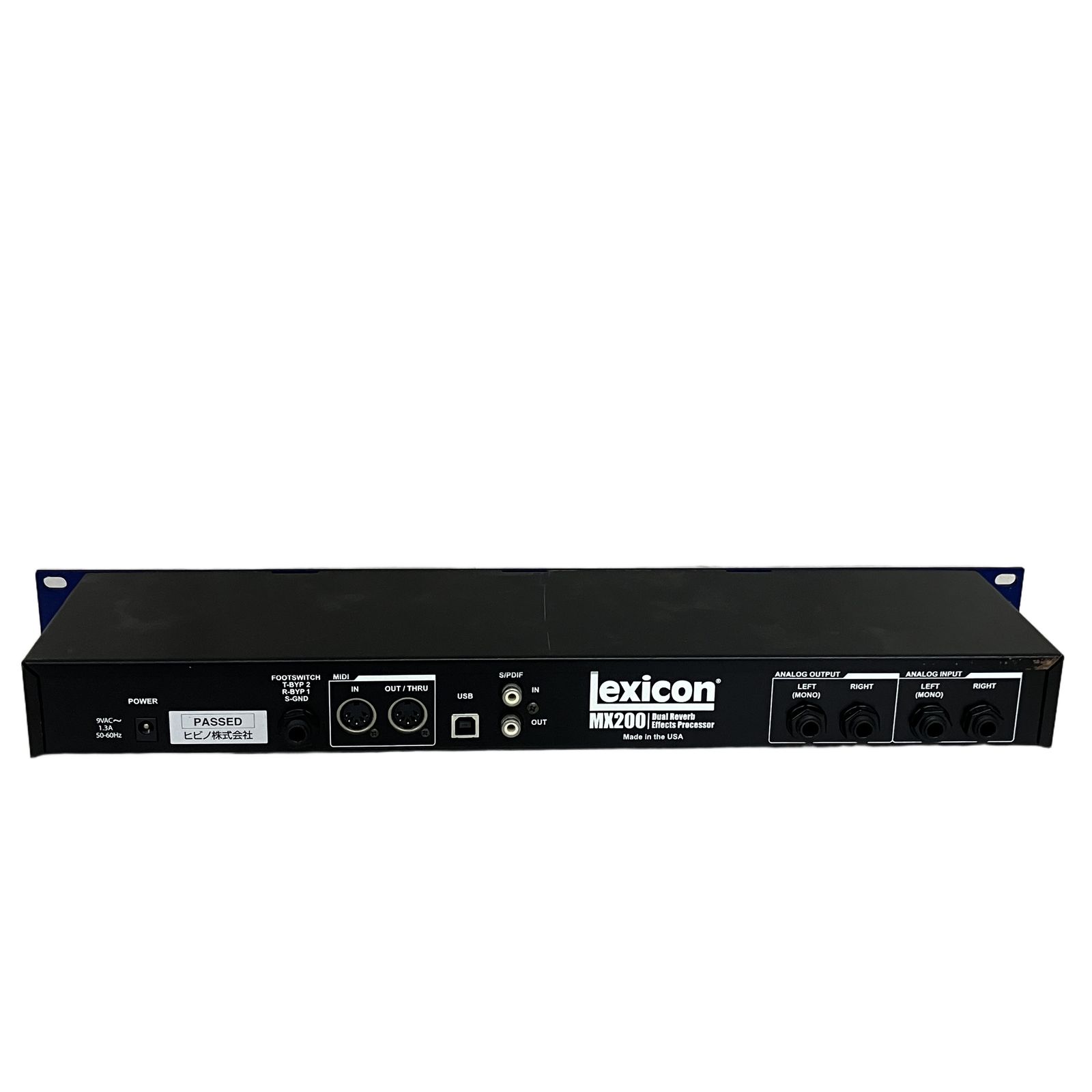 Lexicon MX200 LEXMX200V-JA デュアルルリバーブ エフェクター アウト