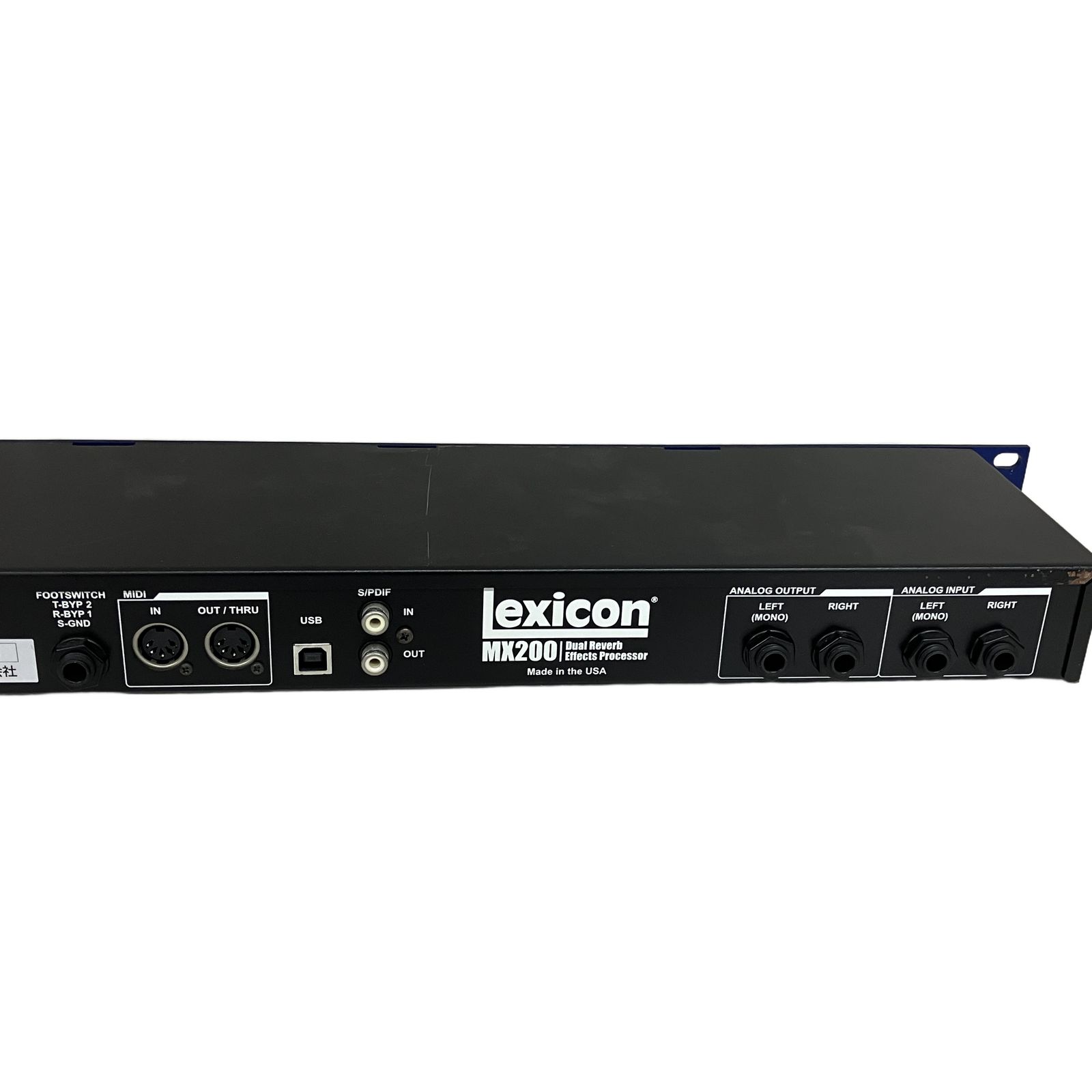 Lexicon MX200 LEXMX200V-JA デュアルルリバーブ エフェクター アウト