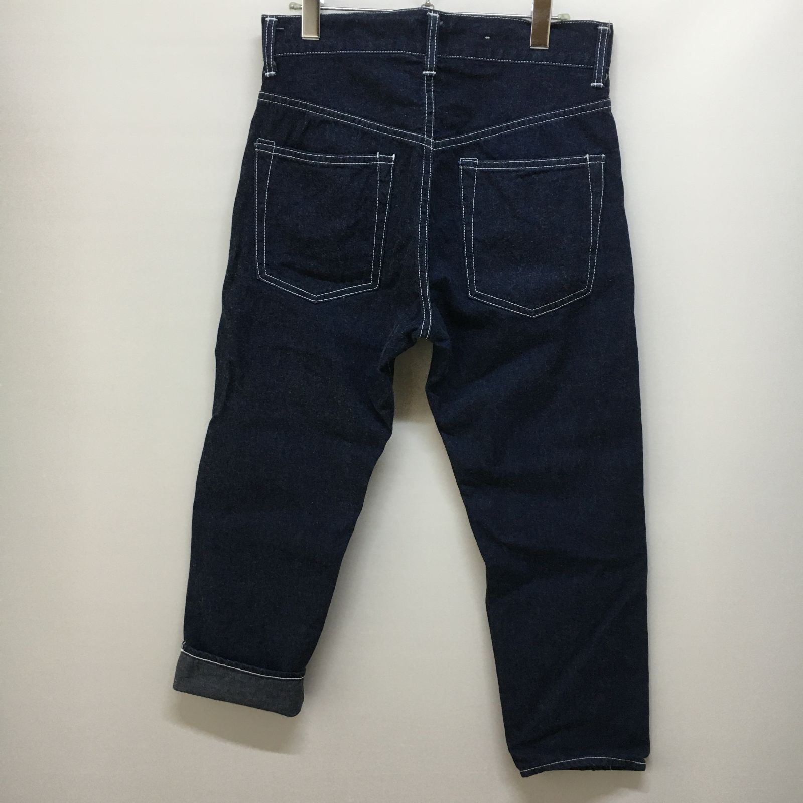 デニム・ジーンズ 日本製 SCYE BASICS セルビッジ デニムパンツ USED 12952