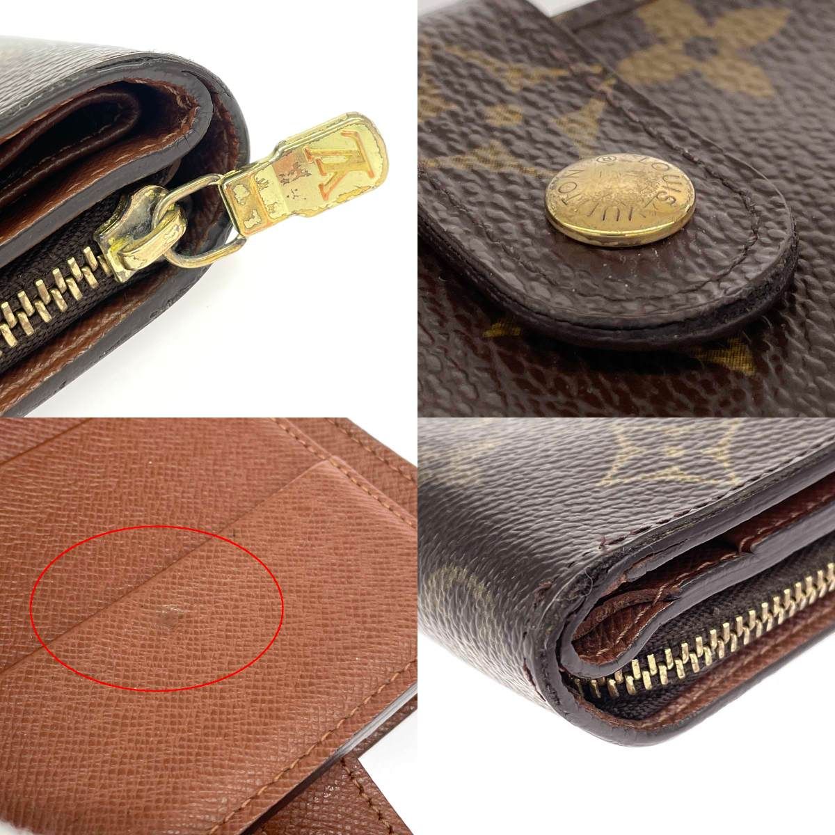 LOUIS VUITTON ルイヴィトン コンパクトジップ モノグラム M61667