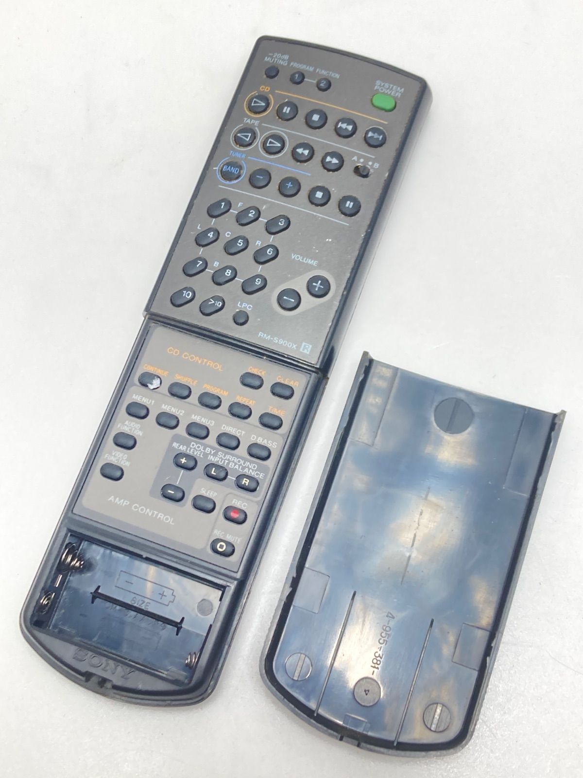☆ SONY ソニー RM-S900X リモコン - メルカリ