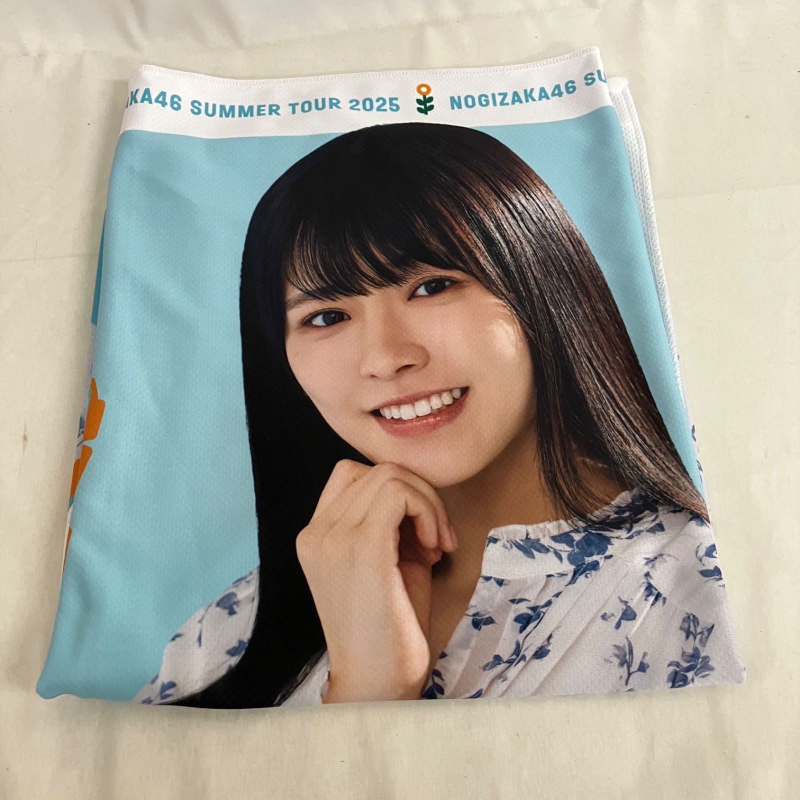 中古 乃木坂46 大越ひなの 個別夏タオル 真夏の全国ツアー 2025