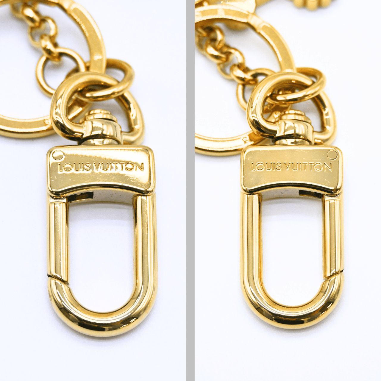 【美品】LOUIS VUITTONキーホルダーLVアイコニックスーパーフラット LOUIS VUITTON ルイヴィトン キーホルダー LVアイコニック スーパー