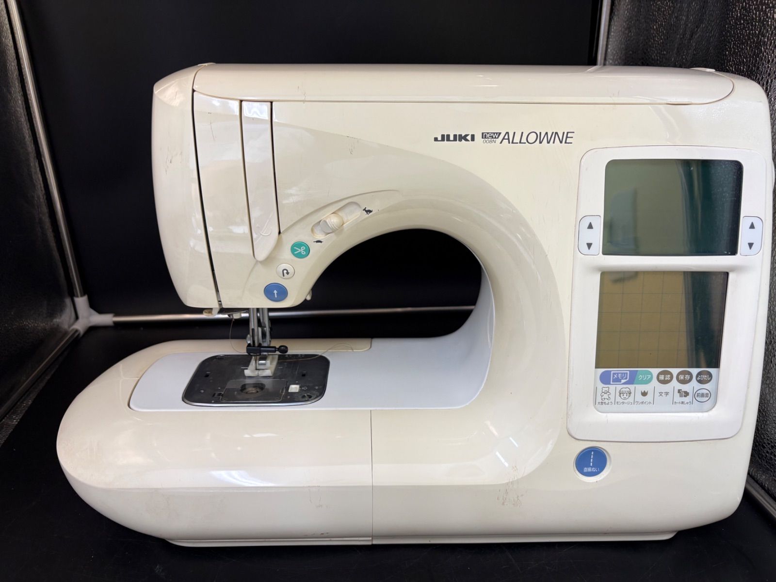 ? JUKI コンピューターミシン new ALLOWNE HZL-008N - メルカリ