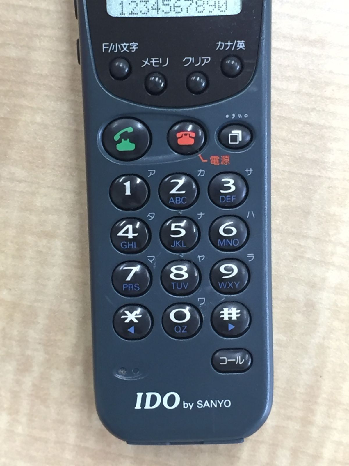 SANYO IDO 携帯電話 ブラック スマートフォン・携帯電話 モックアップ IDO DIGITAL by SANYO M263