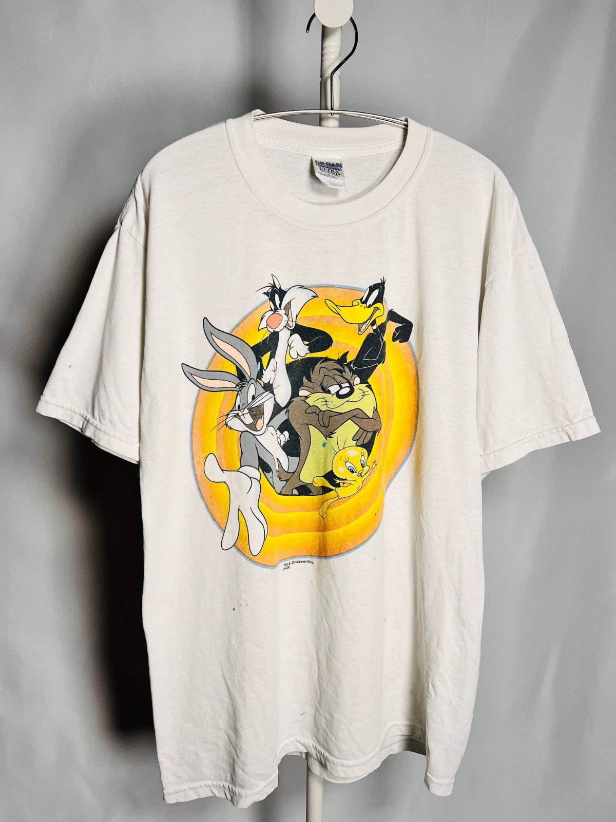 トイズマッコイルーニーテューンズTシャツダフィーダックバッグスバニーS