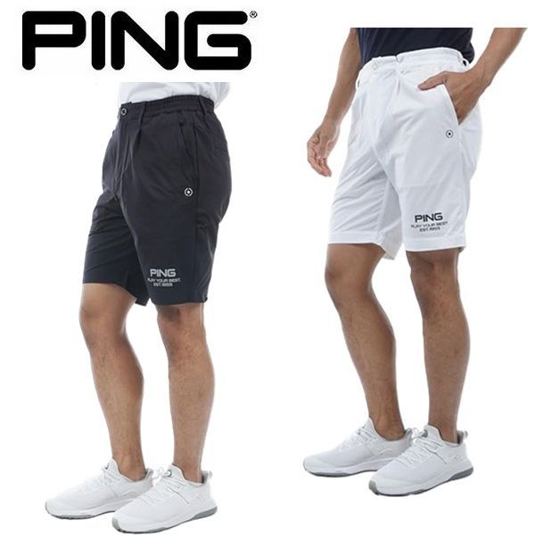 ピン ゴルフ メンズ クロスムービング 撥水 ショートパンツ PING 621