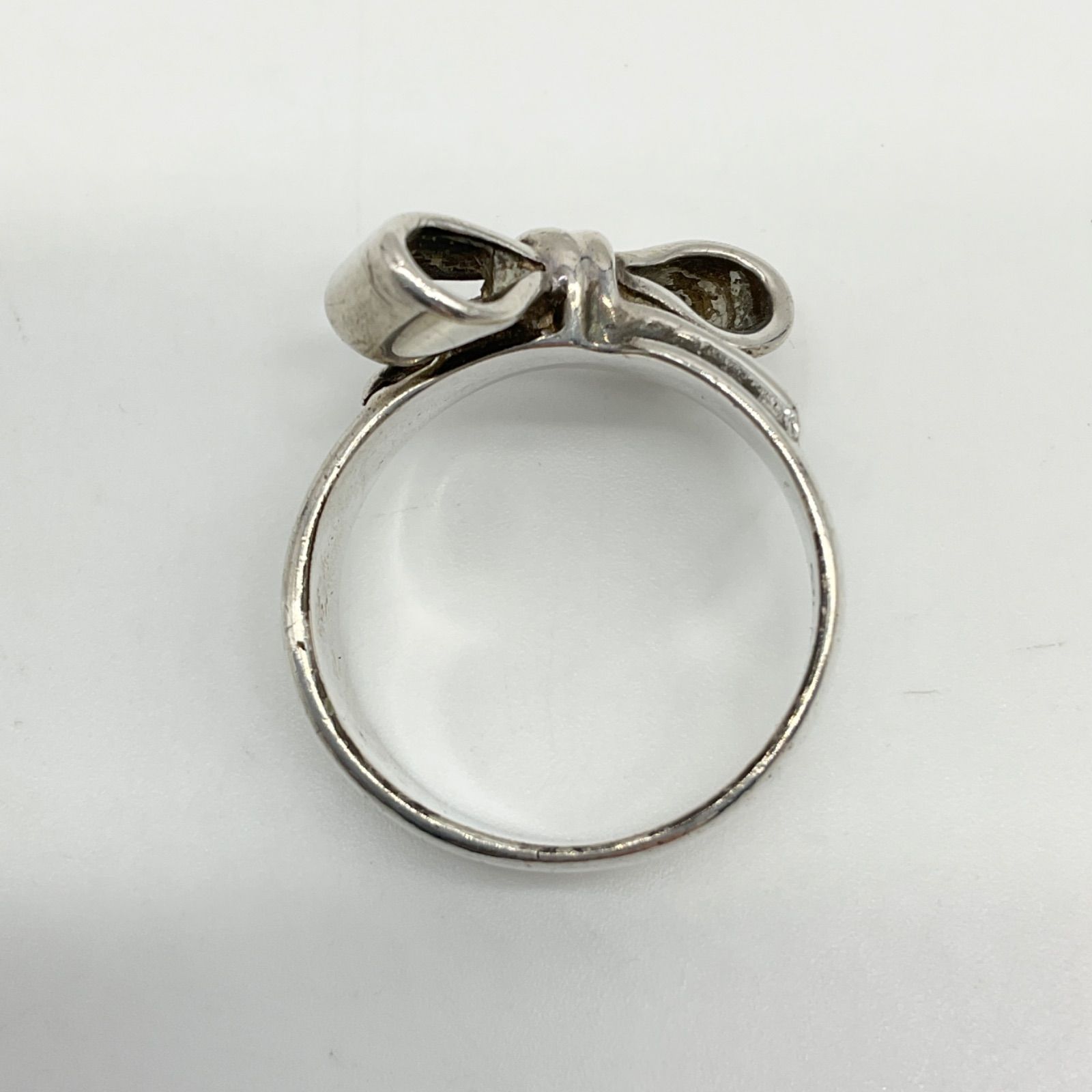 STAR JEWELRY リボンモチーフ シルバーリング 10号 STAR JEWELRY スタージュエリー リボンモチーフ リング 指輪 SV925