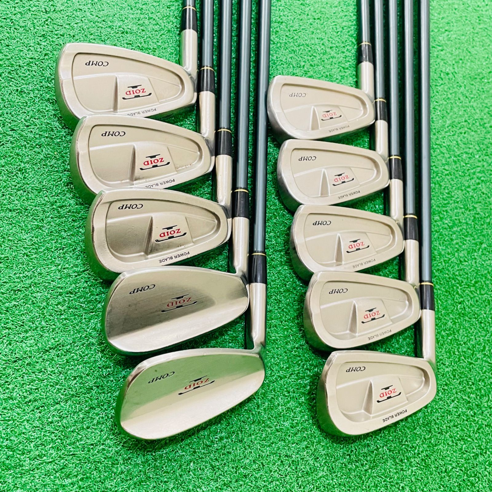 ミズノ MIZUNO T‐ZOID COMP アイアンセット 10本セット フレックス R