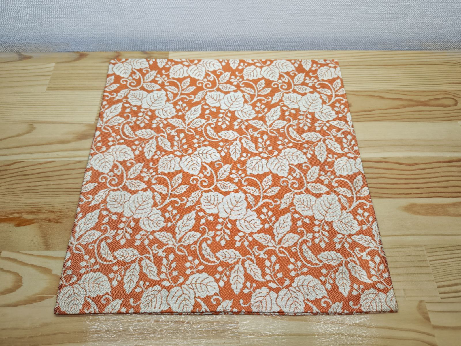 【逢絢亭・新品】茶道具 帛紗 出帛紗 正絹 名物裂 表千家好 紹巴 銘「即中桐」日本製 紙箱入り