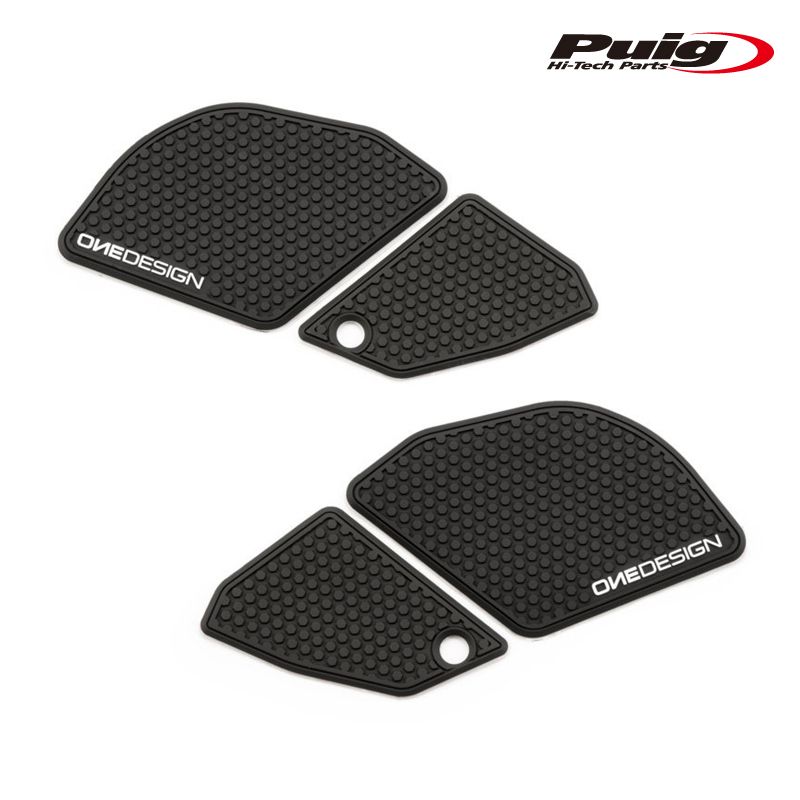 Puig 21301N SIDE TANK PADS [BLACK] DUCATI PANIGALE V4 (22-23) PANIGALE V4 SP2 (22-23) PANIGALE V4S (22-23) プーチ サイドタンクパッド