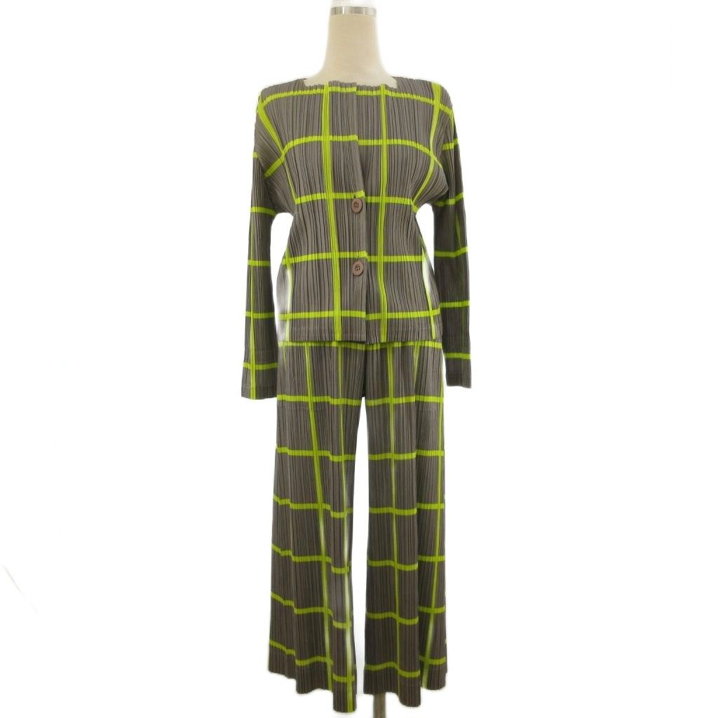 ノーカラージャケット・プリーツプリーズ issey miyake プリーツ PLEATS ジャケット ノーカラー 【公式通販】