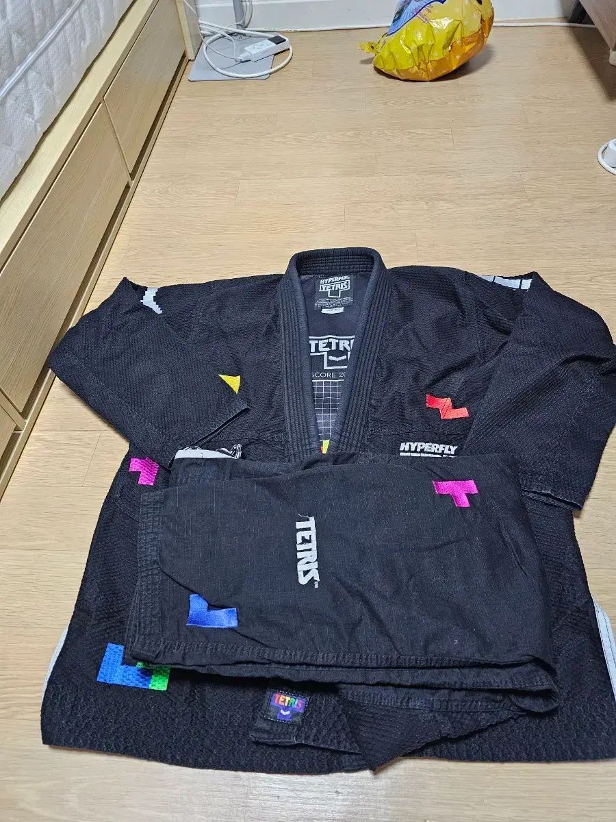 HYPERFLY テトリス コラボ 柔術 Jiu-Jitsu 柔道着 a2