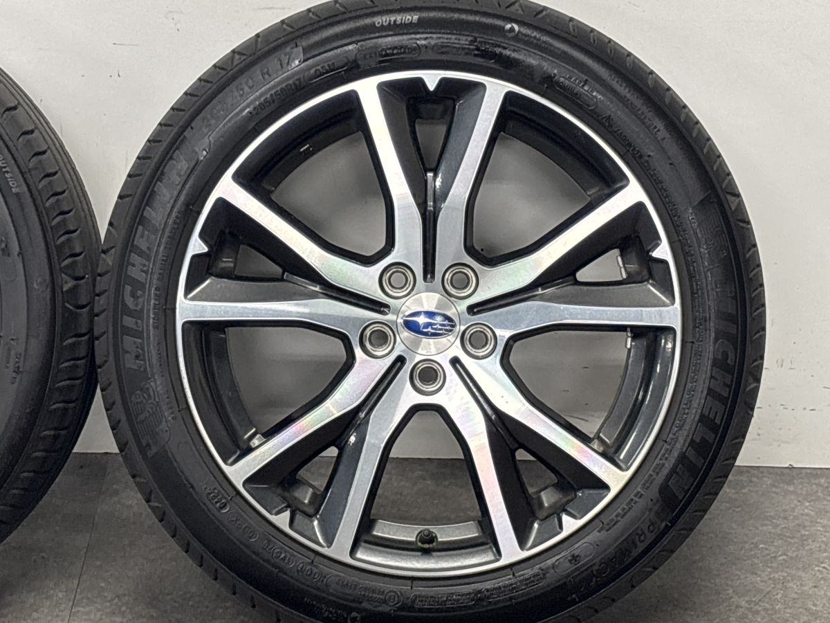 交換用に】スバル インプレッサスポーツ 純正 17in 7J +55 PCD100 