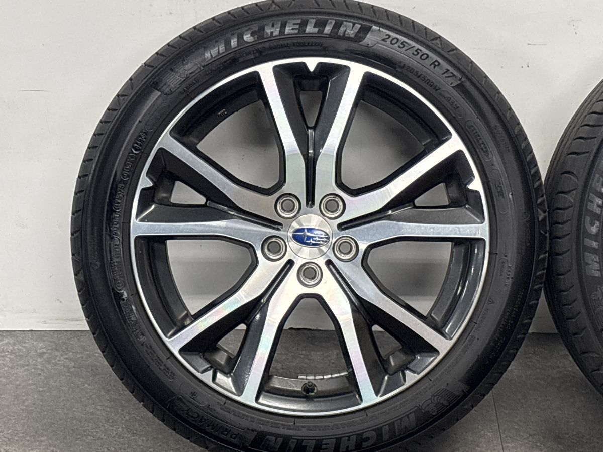 交換用に】スバル インプレッサスポーツ 純正 17in 7J +55 PCD100 