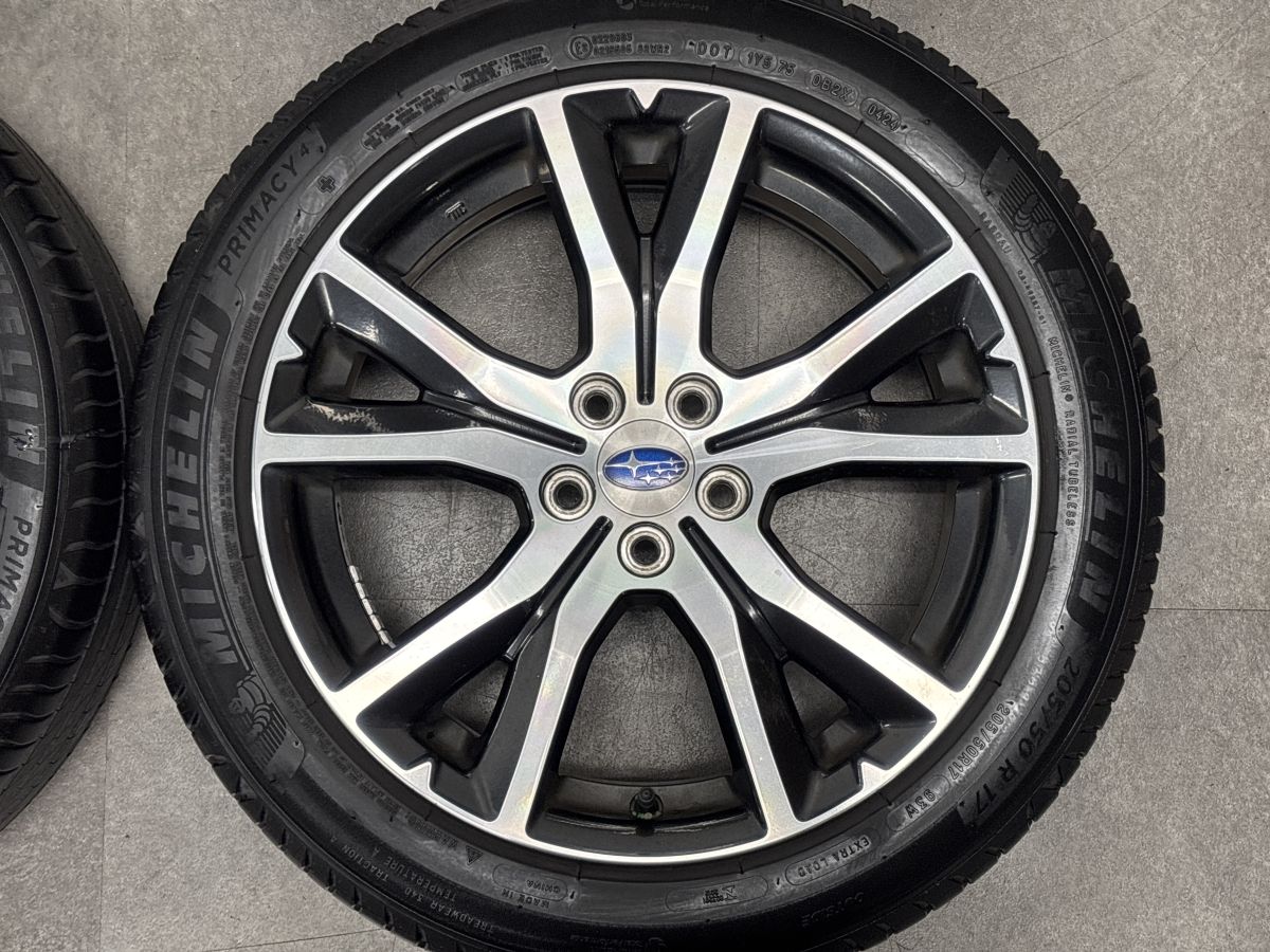 交換用に】スバル インプレッサスポーツ 純正 17in 7J +55 PCD100 