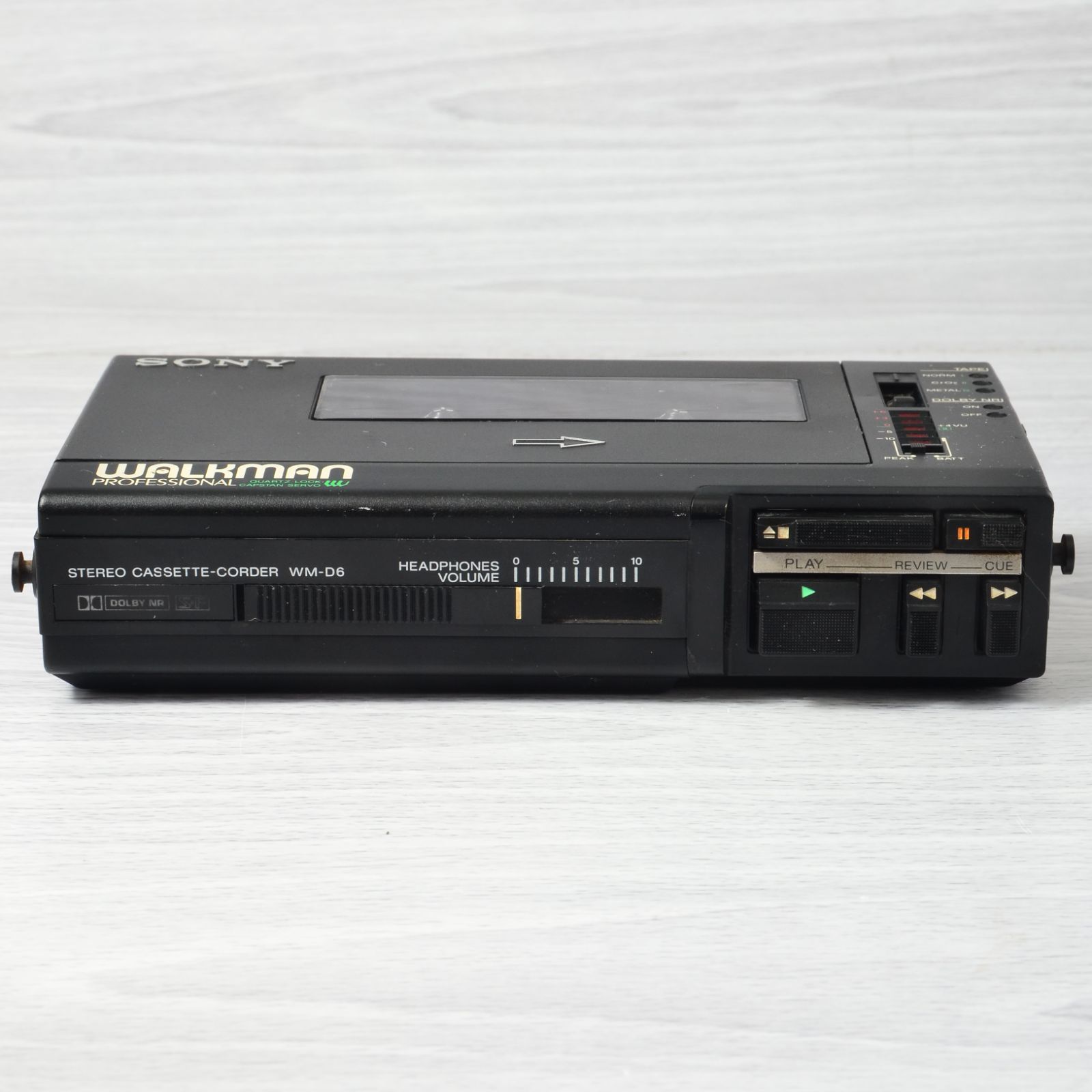 SONY WALKMAN WM-D6 カセットウォークマン プロフェッショナル 