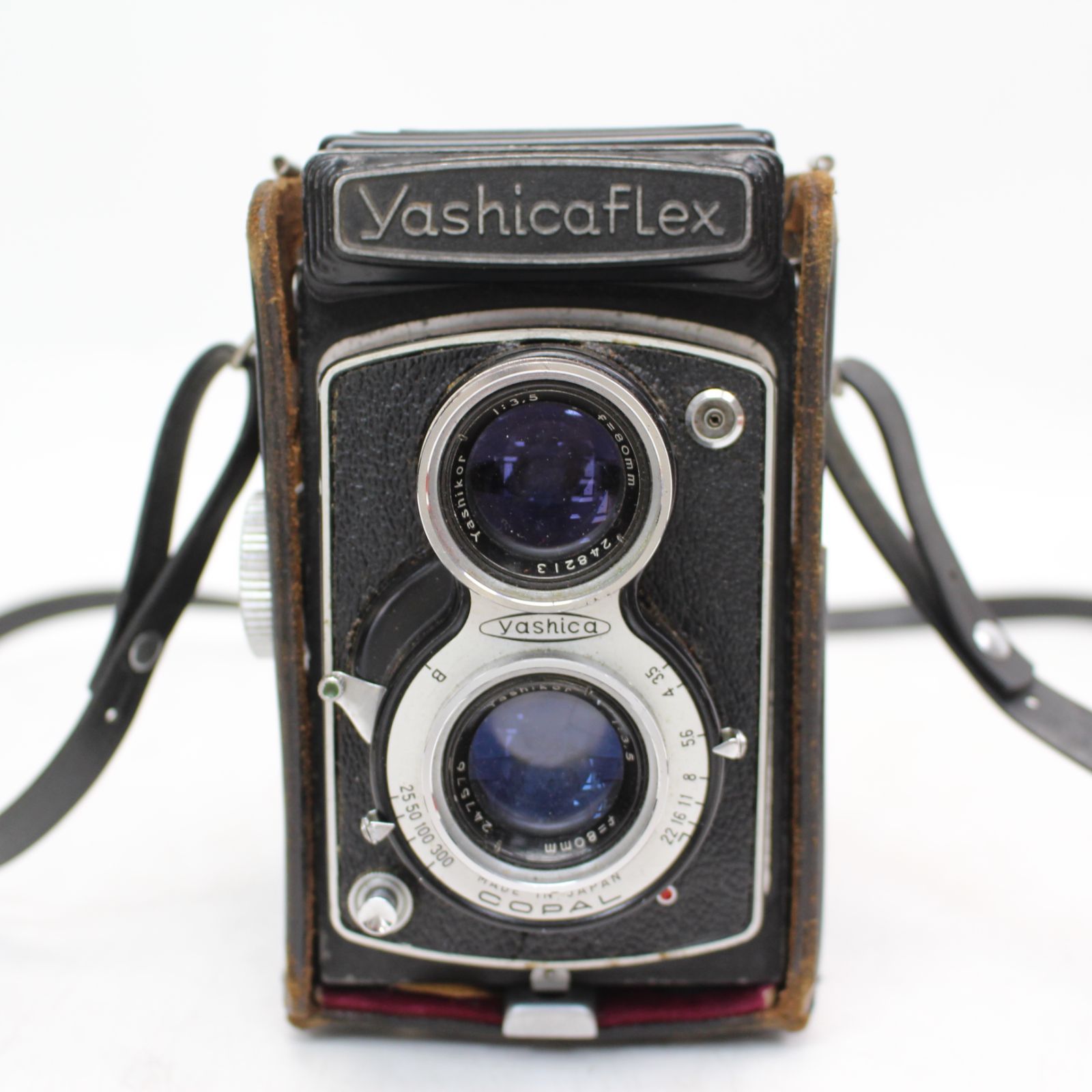 714)ヤシカ Yashicaflex 二眼レフカメラ シャッターOK ジャンク品