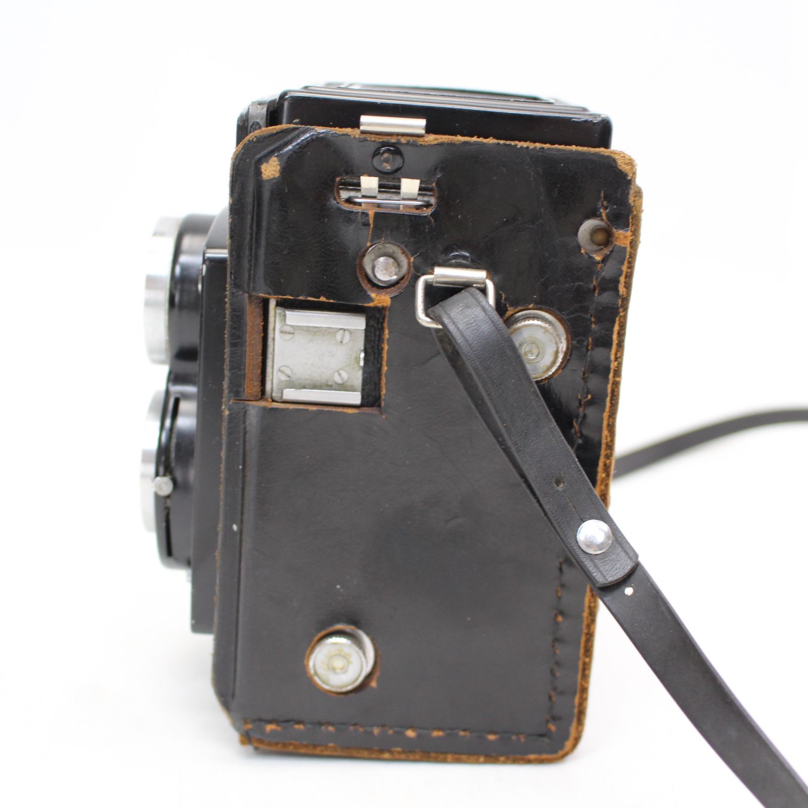 714)ヤシカ Yashicaflex 二眼レフカメラ シャッターOK ジャンク品