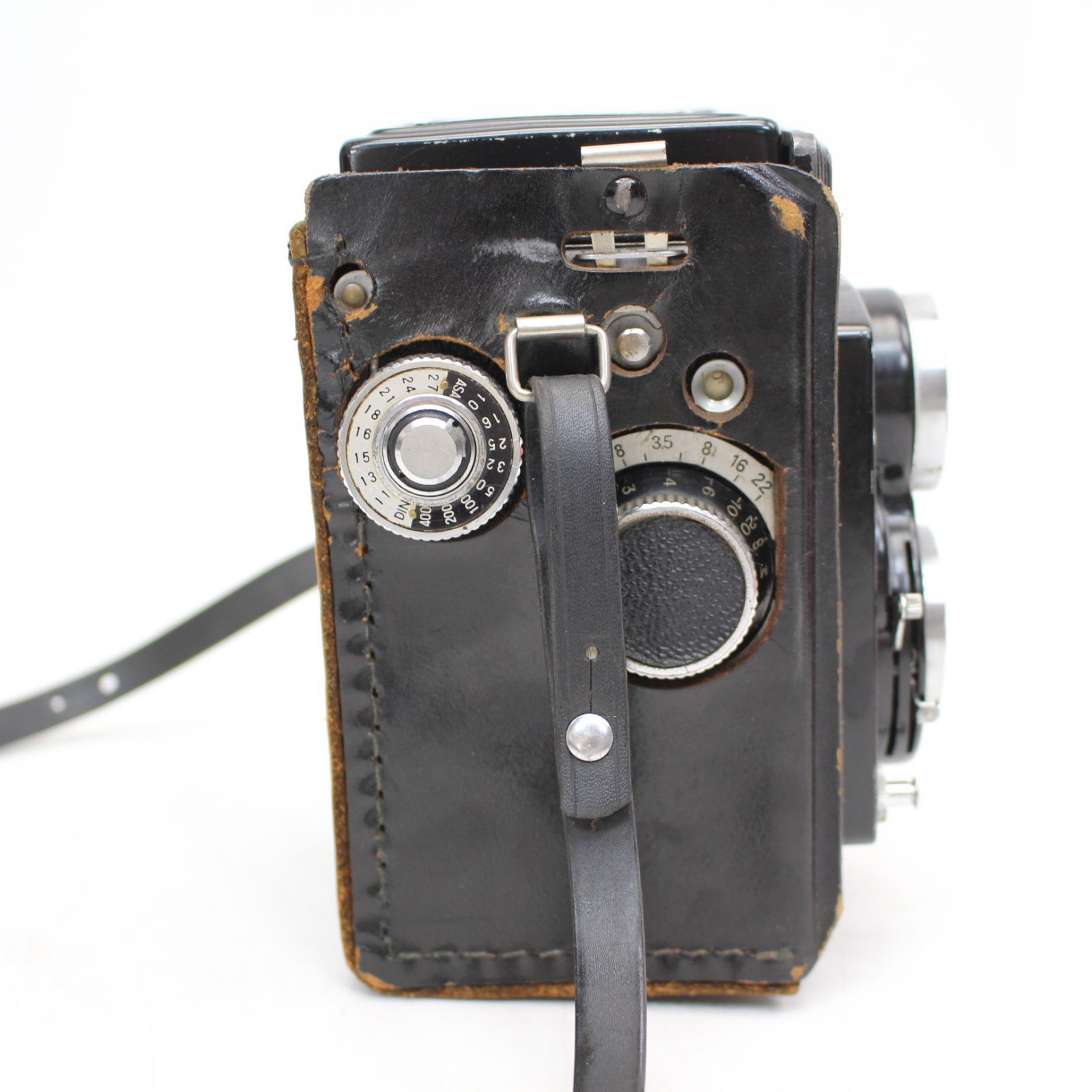714)ヤシカ Yashicaflex 二眼レフカメラ シャッターOK ジャンク品