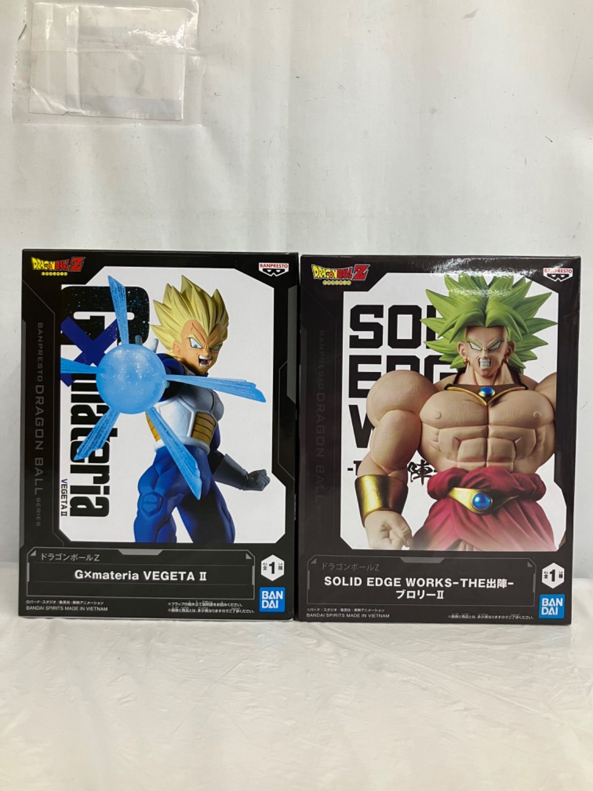 未開封 ドラゴンボールZ フィギュア ベジータ ブロリー 2種 8個セット