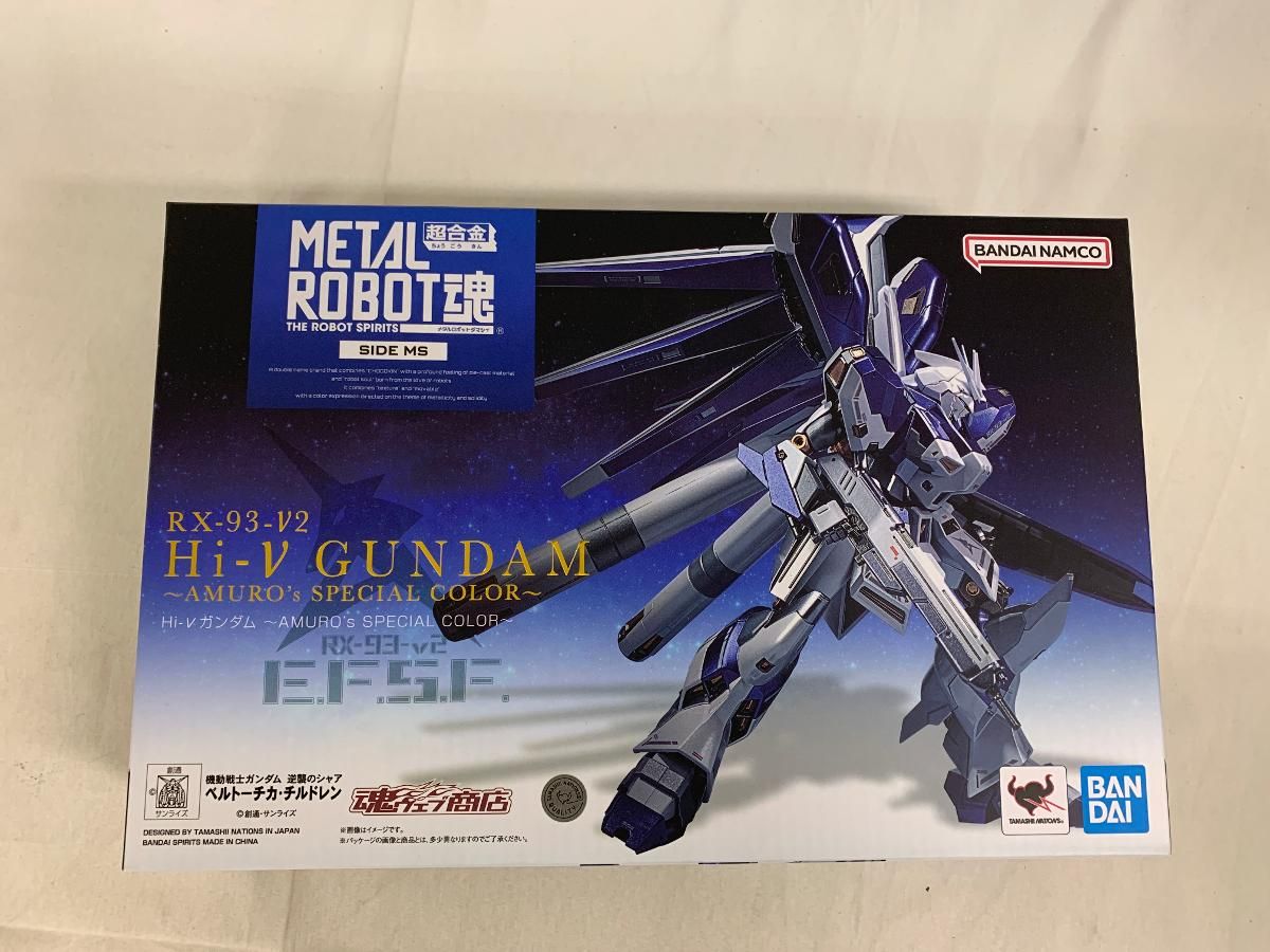 未開封】METAL ROBOT魂 ＜SIDE MS＞ Hi-νガンダム ～AMURO