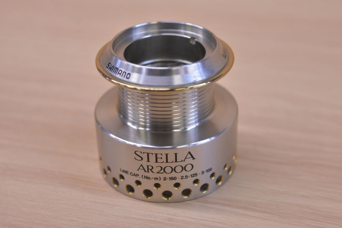シマノ 01 ステラ AR 2000 SHIMANO STELLA 替えスプール付き ブラック 