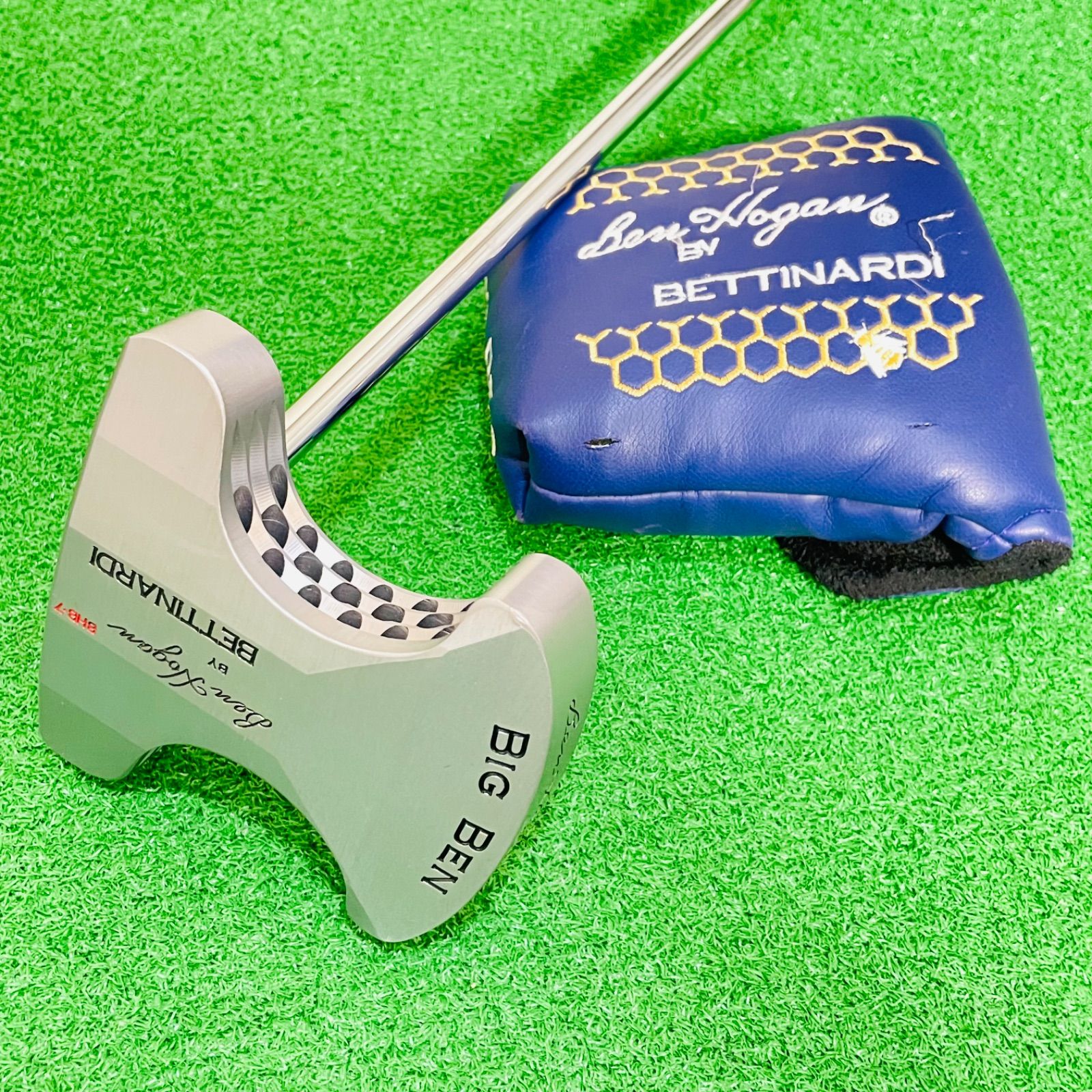 P150-0570-Ben Hogan Milled HT-11パター　希少 9923 BETTINARDI BHB7 ベティナルディ Ben Hogan BHB・7 ベンホーガン