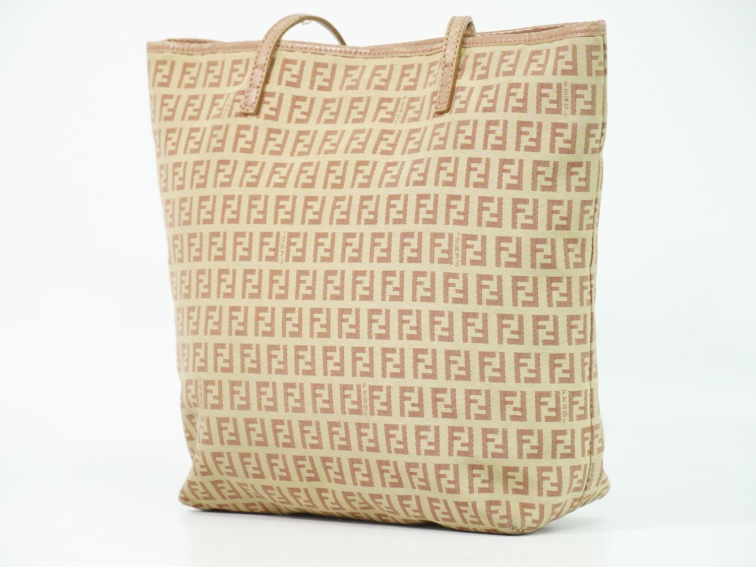 本物 フェンディ FENDI ズッキーノ トートバッグ ハンドバッグ