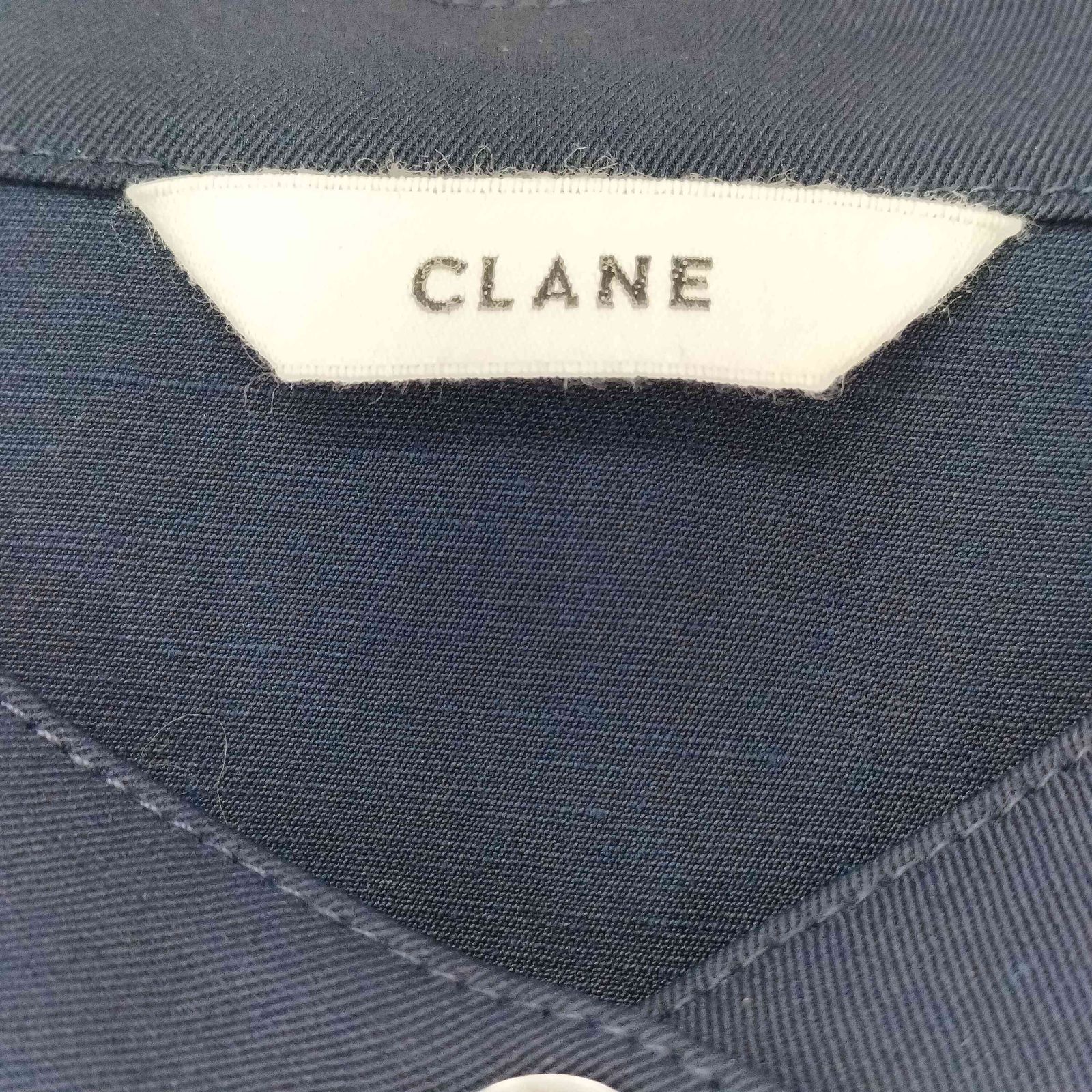 クラネ CLANE VOLUME SELEEVE STAND NECK SHIRT レディース JPN：1